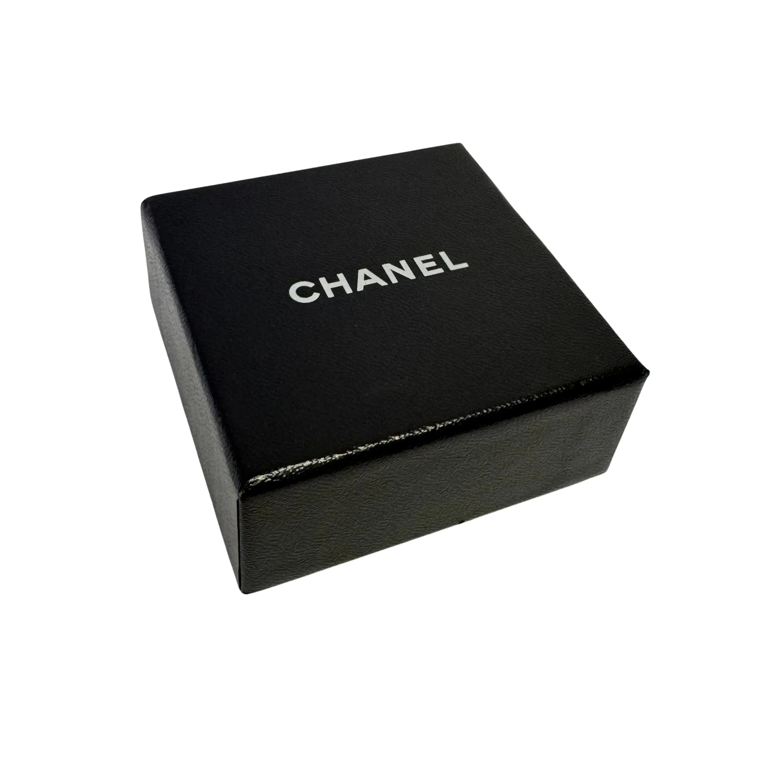 Chanel CC Earrings Metallic Gunmetal - Lost Designer