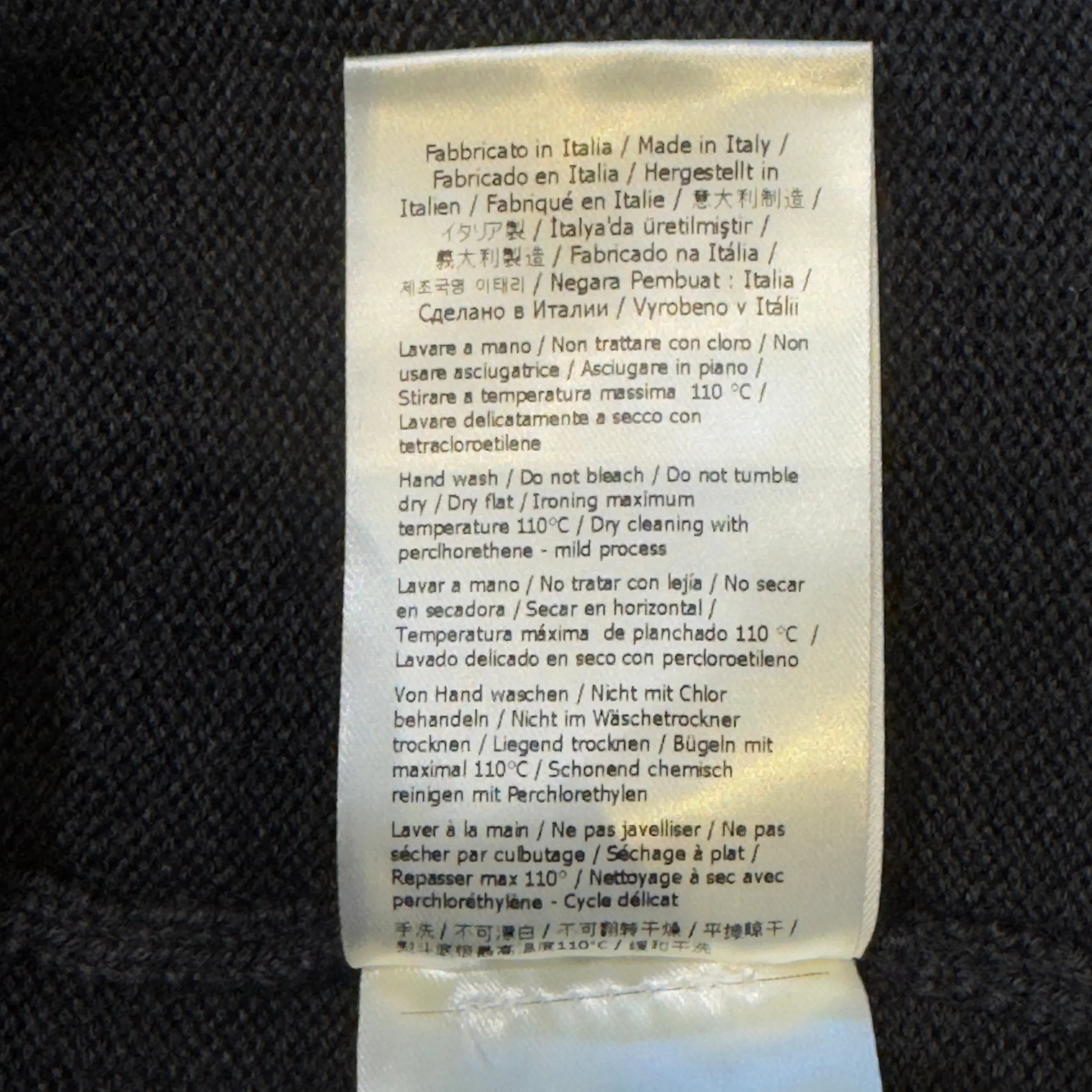 Fendi Roma Wool Cardigan Grey 42 - Lost Designer