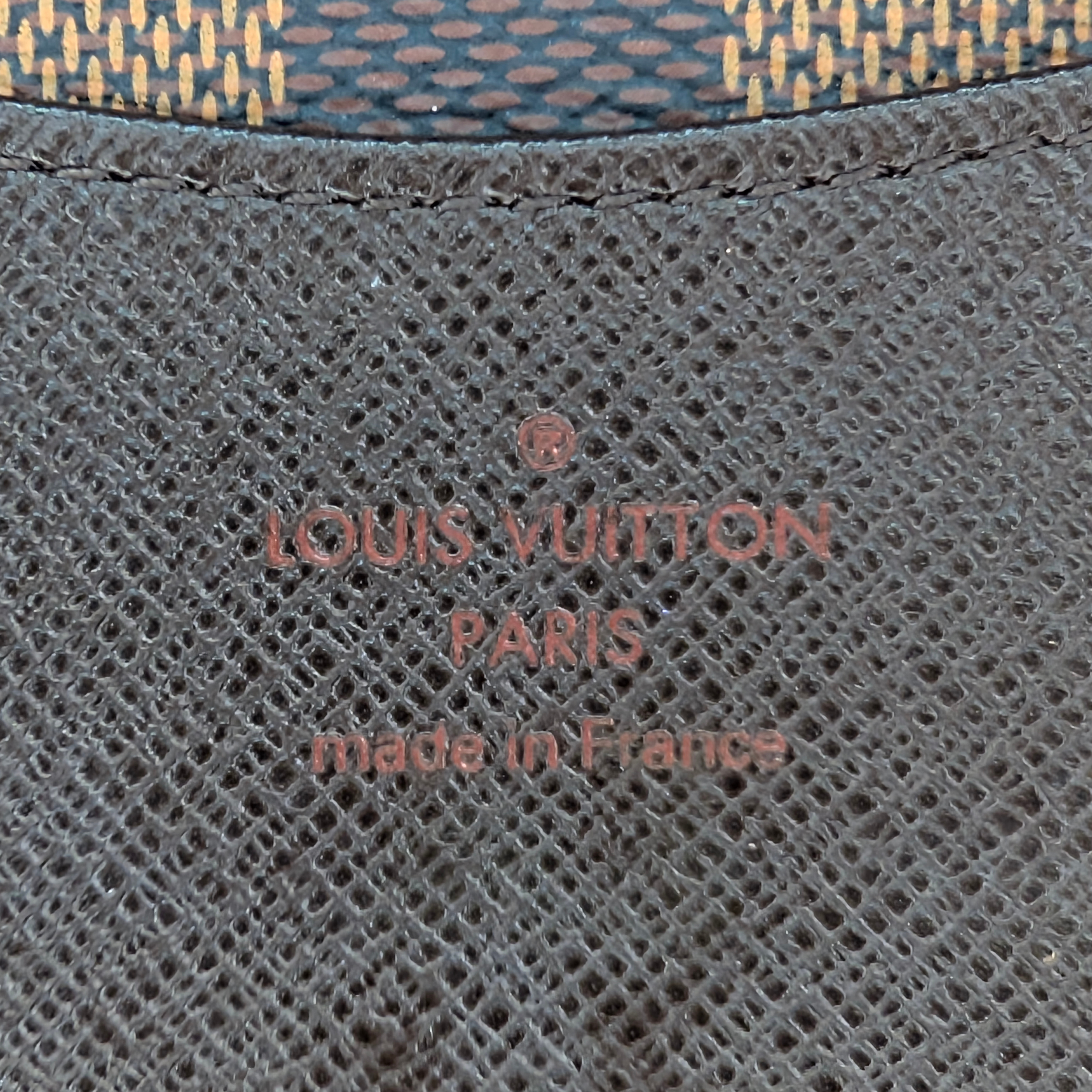 Louis Vuitton Damier Ebene Josephine Wallet