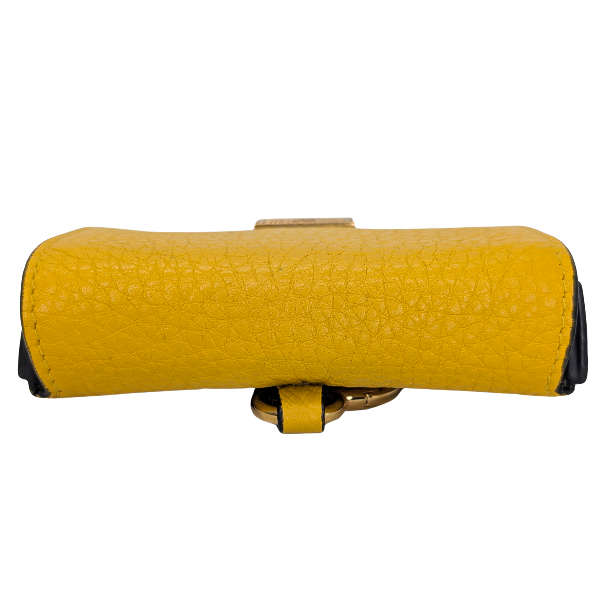 Fendi Nano Baguette Bag Charm Yellow