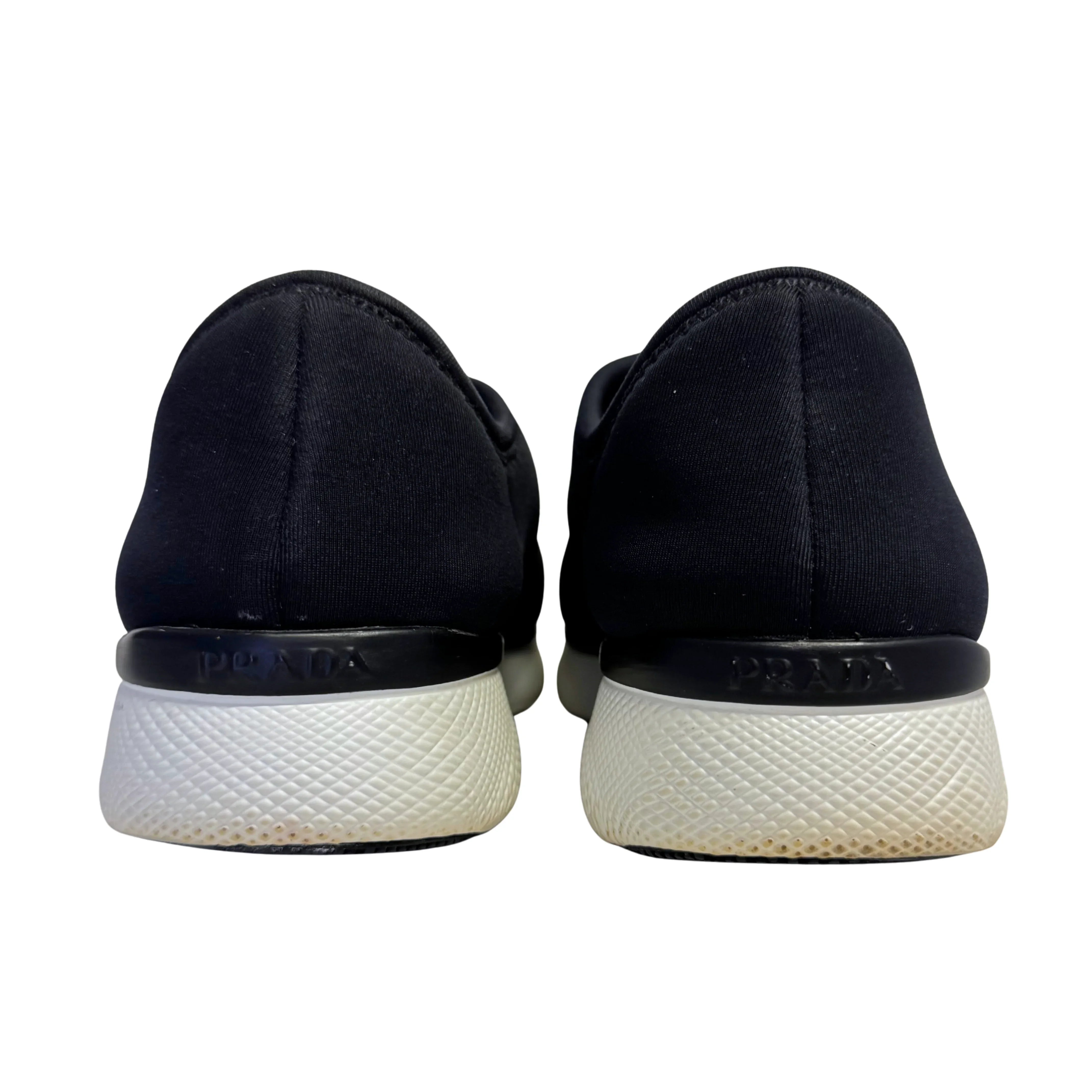 Prada Black x Navy Neoprene Sneakers size 36