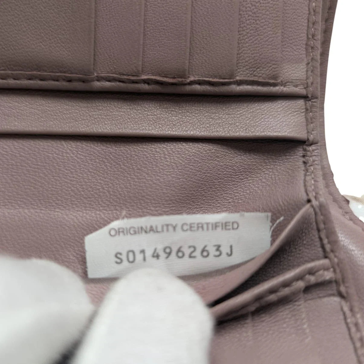 Bottega Veneta Intreciatto Vintage Wallet Leather Pink - Lost Designer