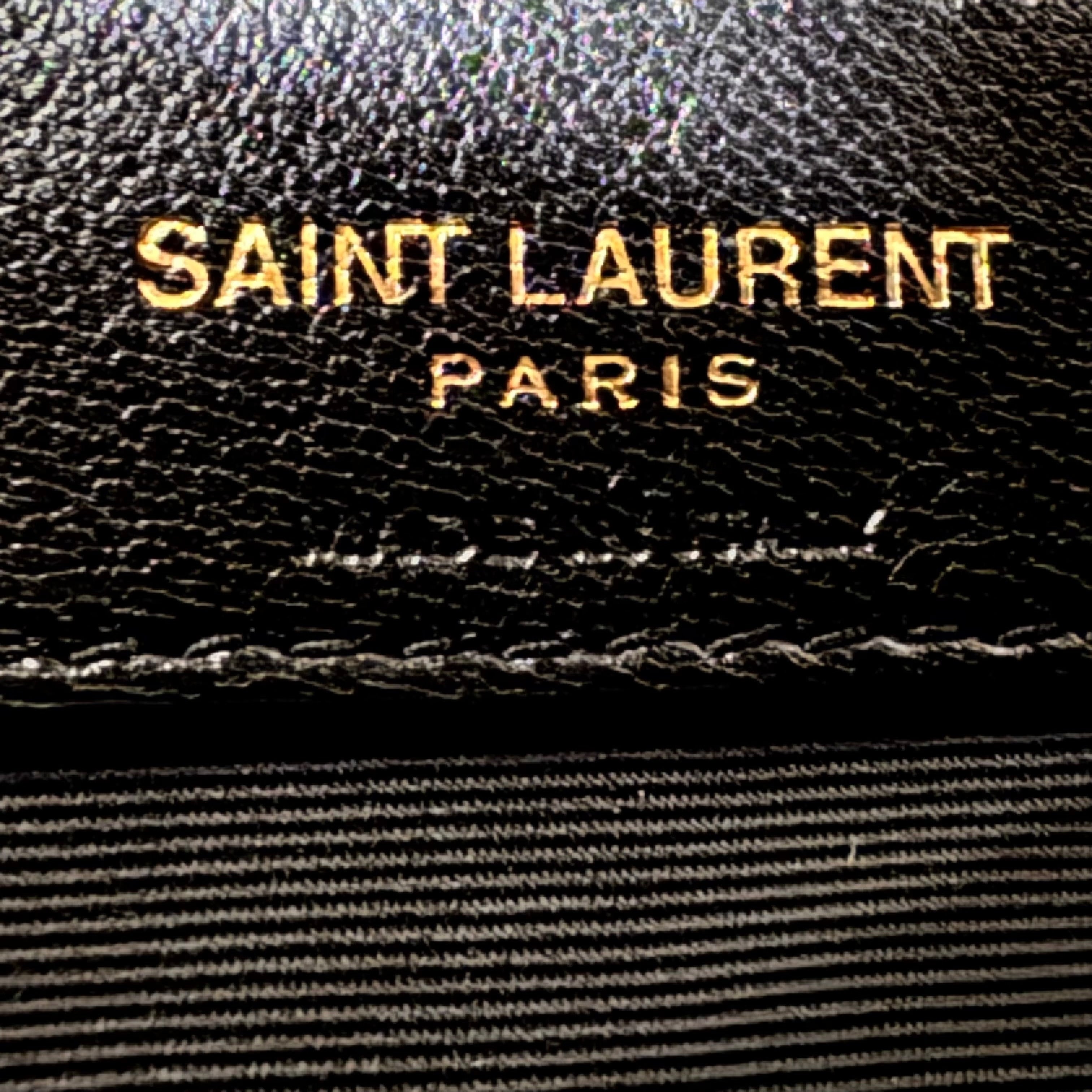 Saint Laurent Lambskin Toy Loulou Puffer Chain Bag – Dark Beige