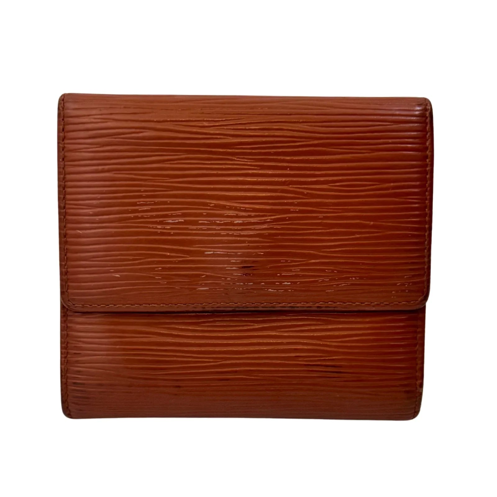 Louis Vuitton Epi Leather Compact Wallet Brown