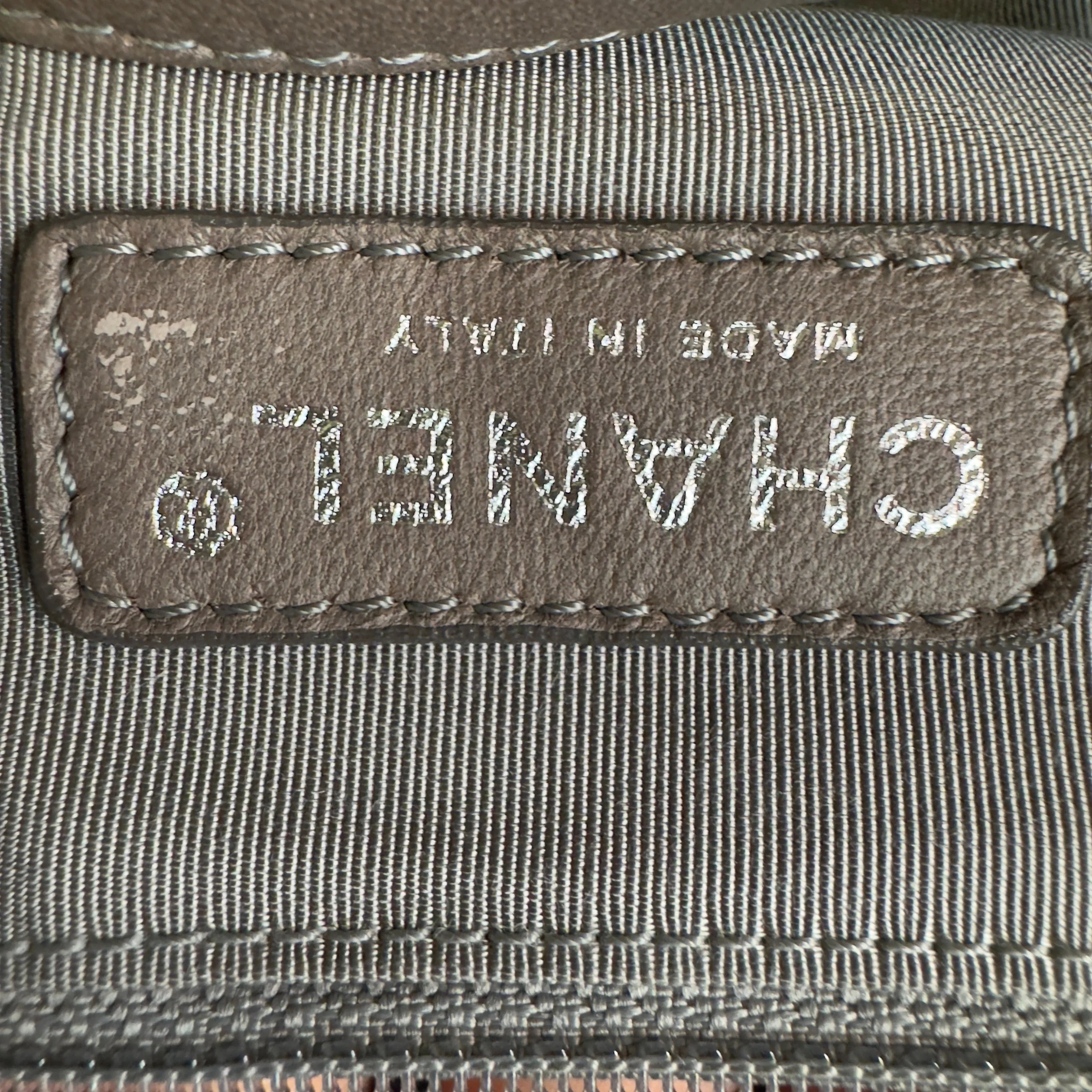 Chanel Coco Spirit XL Denim Cabas Tote Bag Black - Lost Designer