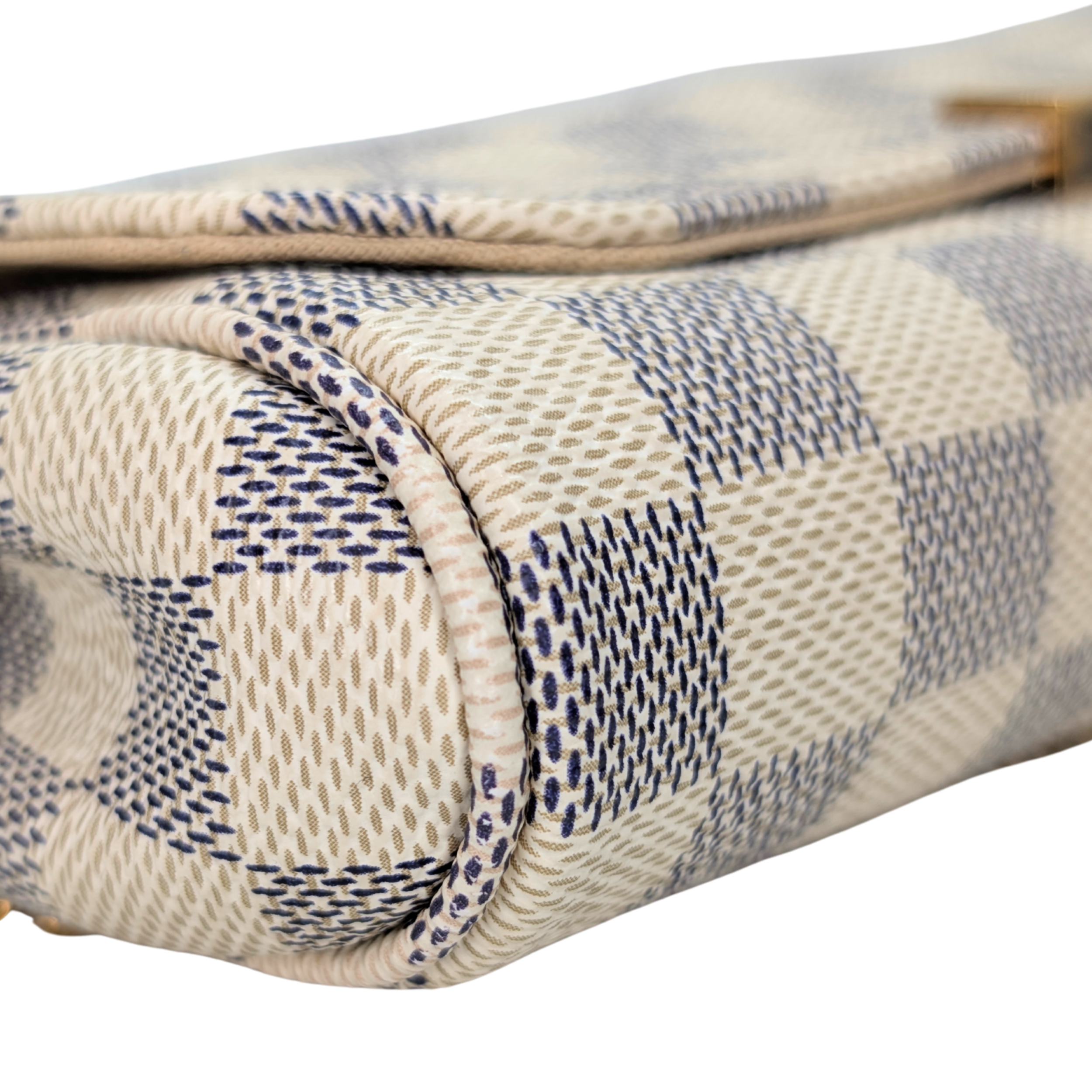 路易威登Favorite Damier Azur手袋