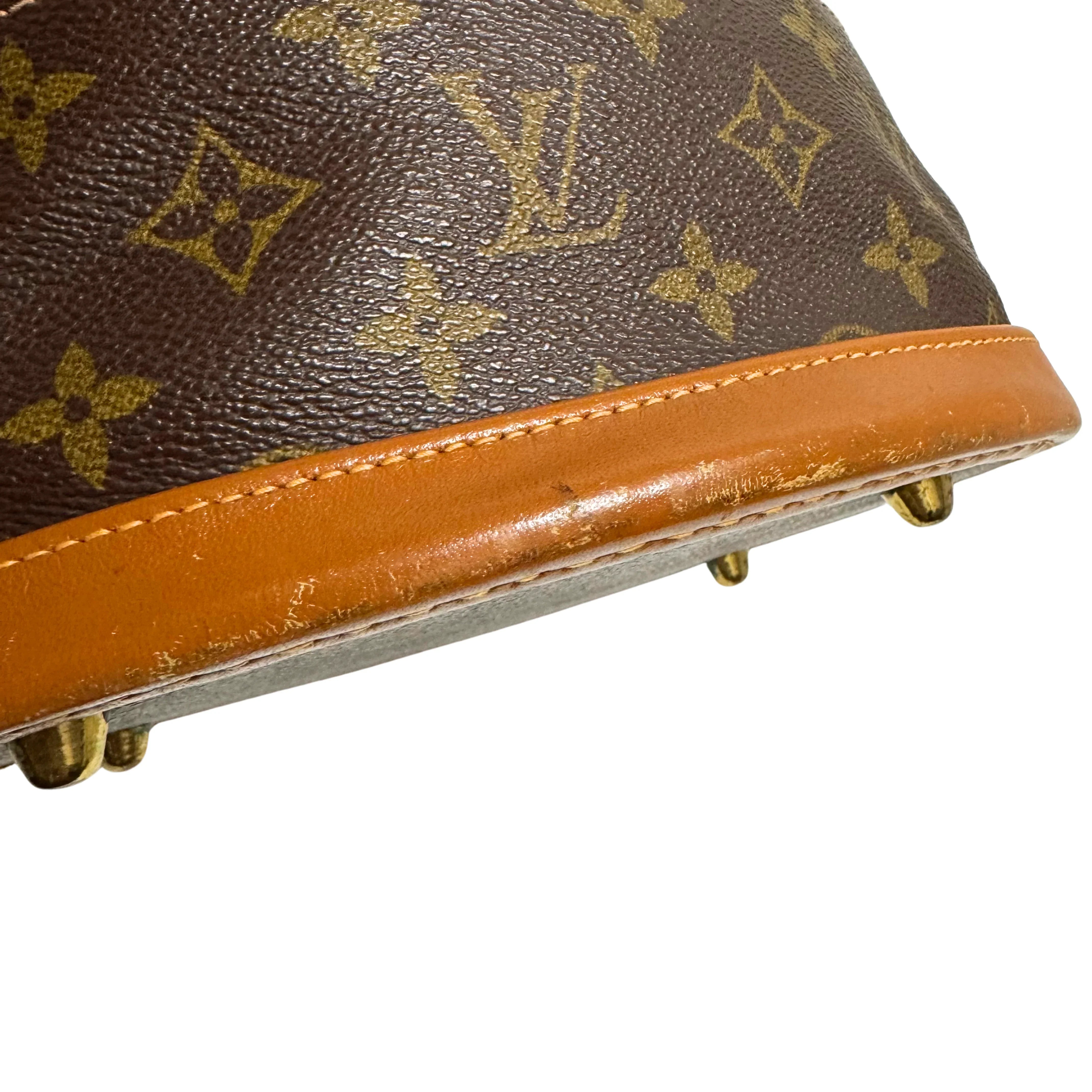 Louis Vuitton French Monogram Company Petit Marais Bucket Bag