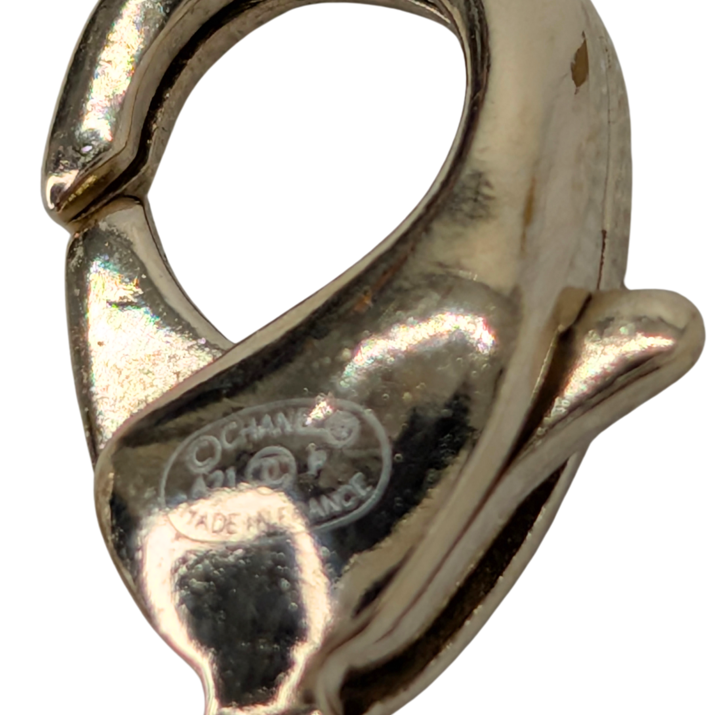 Chanel CC Charm Pearl & Multicolour Bead Sautoir Necklace