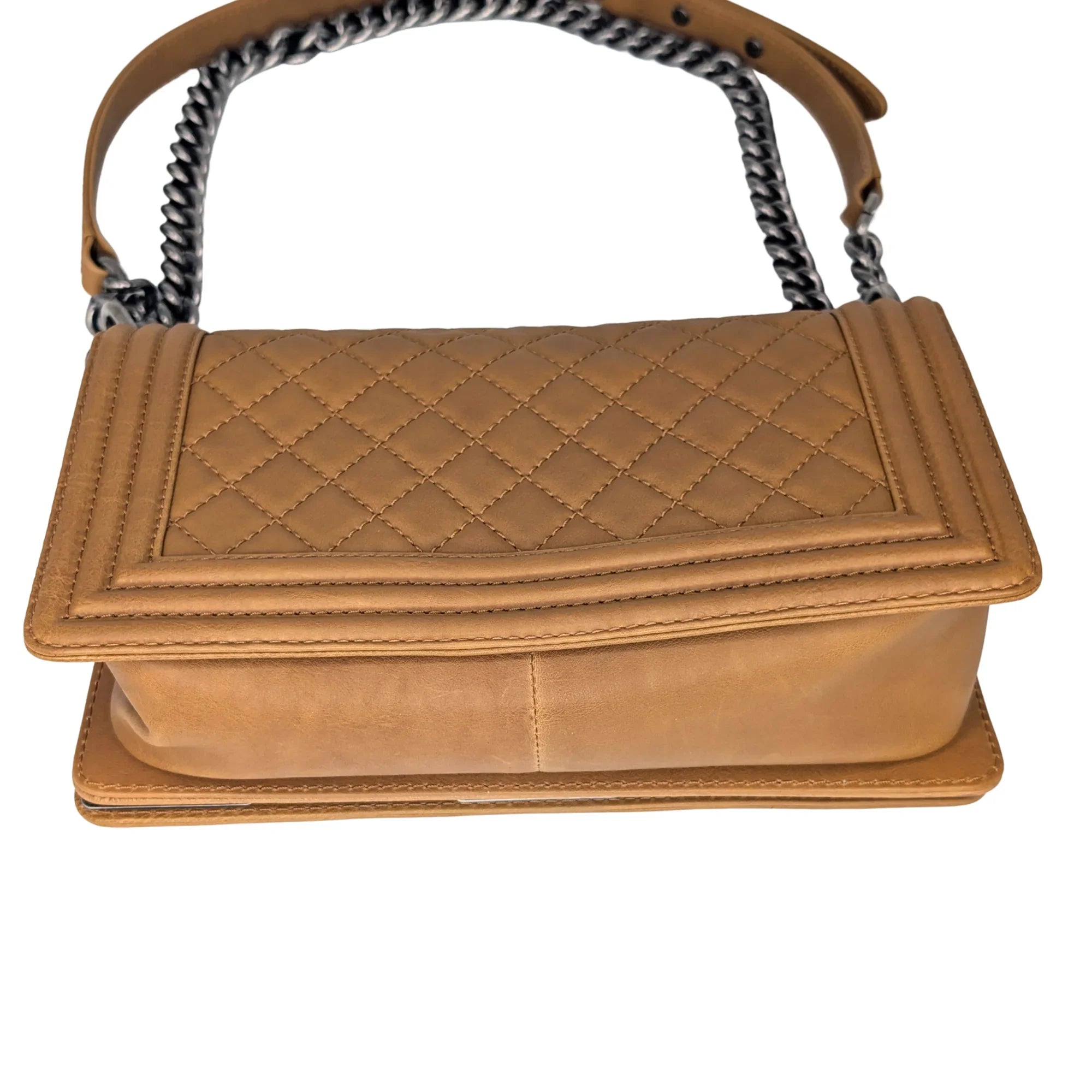 Chanel Paris-Dallas Boy Flap Bag Brown - Lost Designer