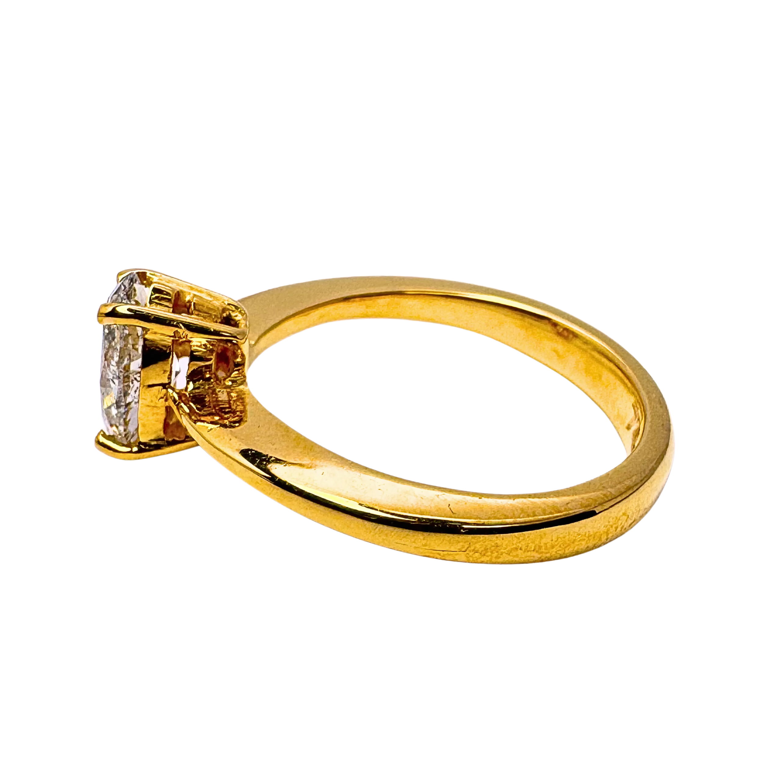 diamond, gold ring