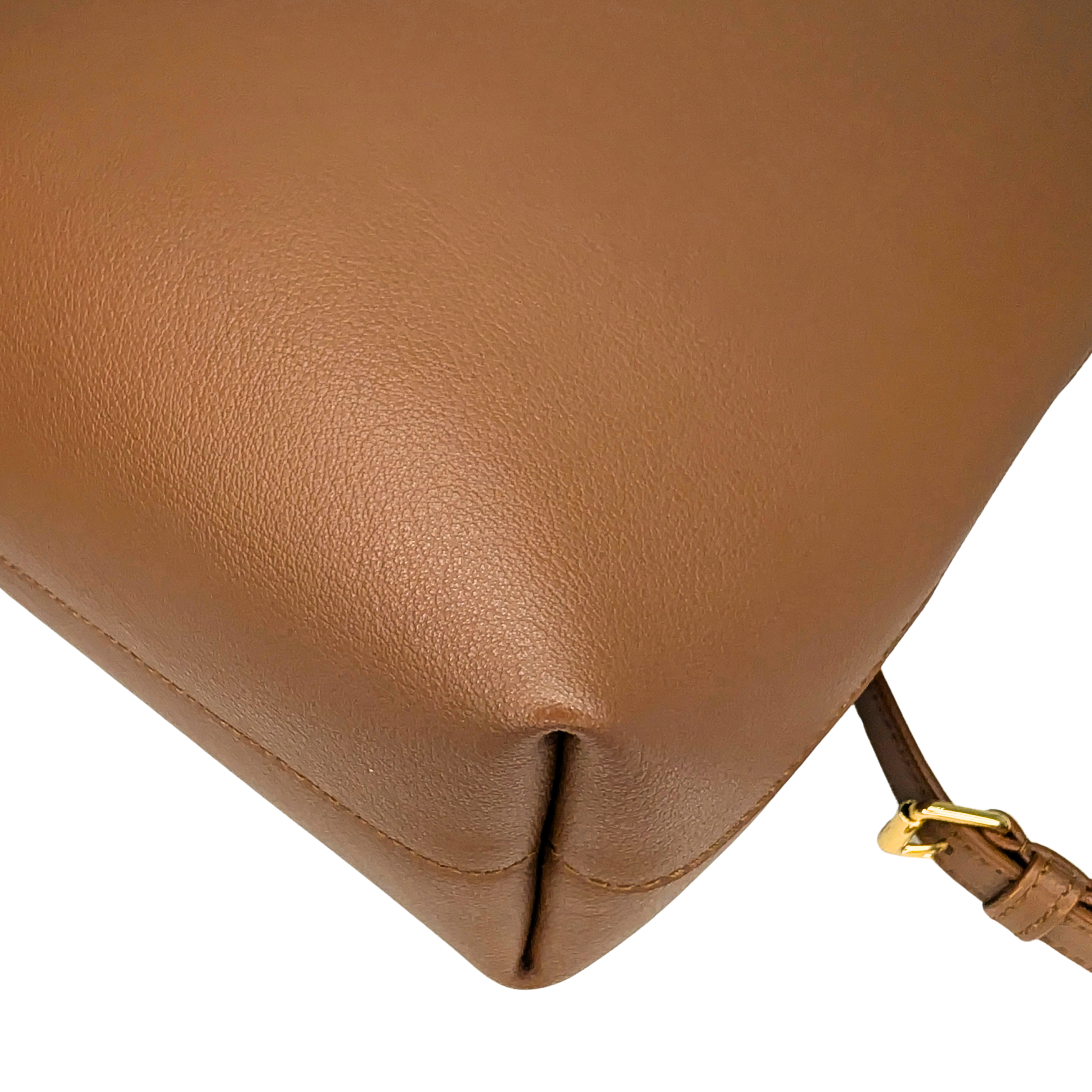 Yves Saint Laurent Toy Shopping Tote Brown