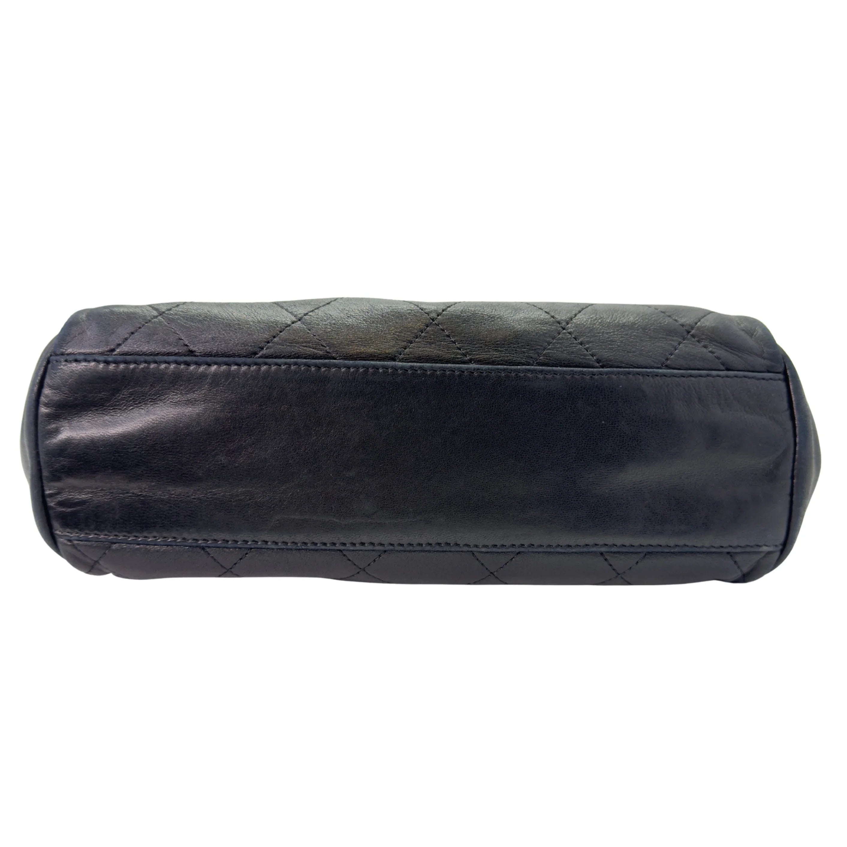 Chanel Cigarette Pouch Leather Black - Lost Designer