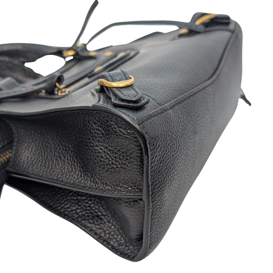 Balenciaga Neo Classic Gold Hardware Mini City Black