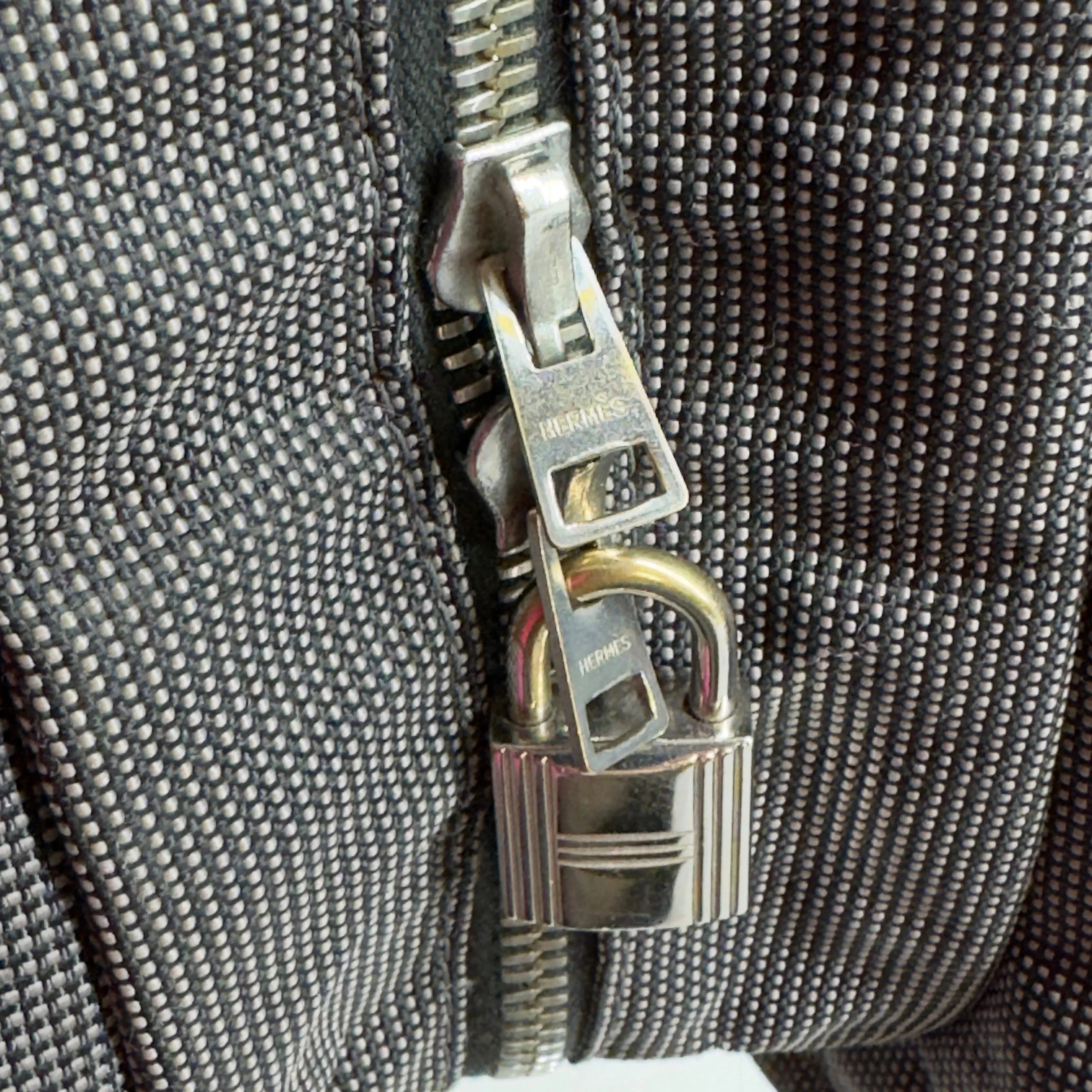 Hermés Herline Backpack Canvas Grey - Lost Designer