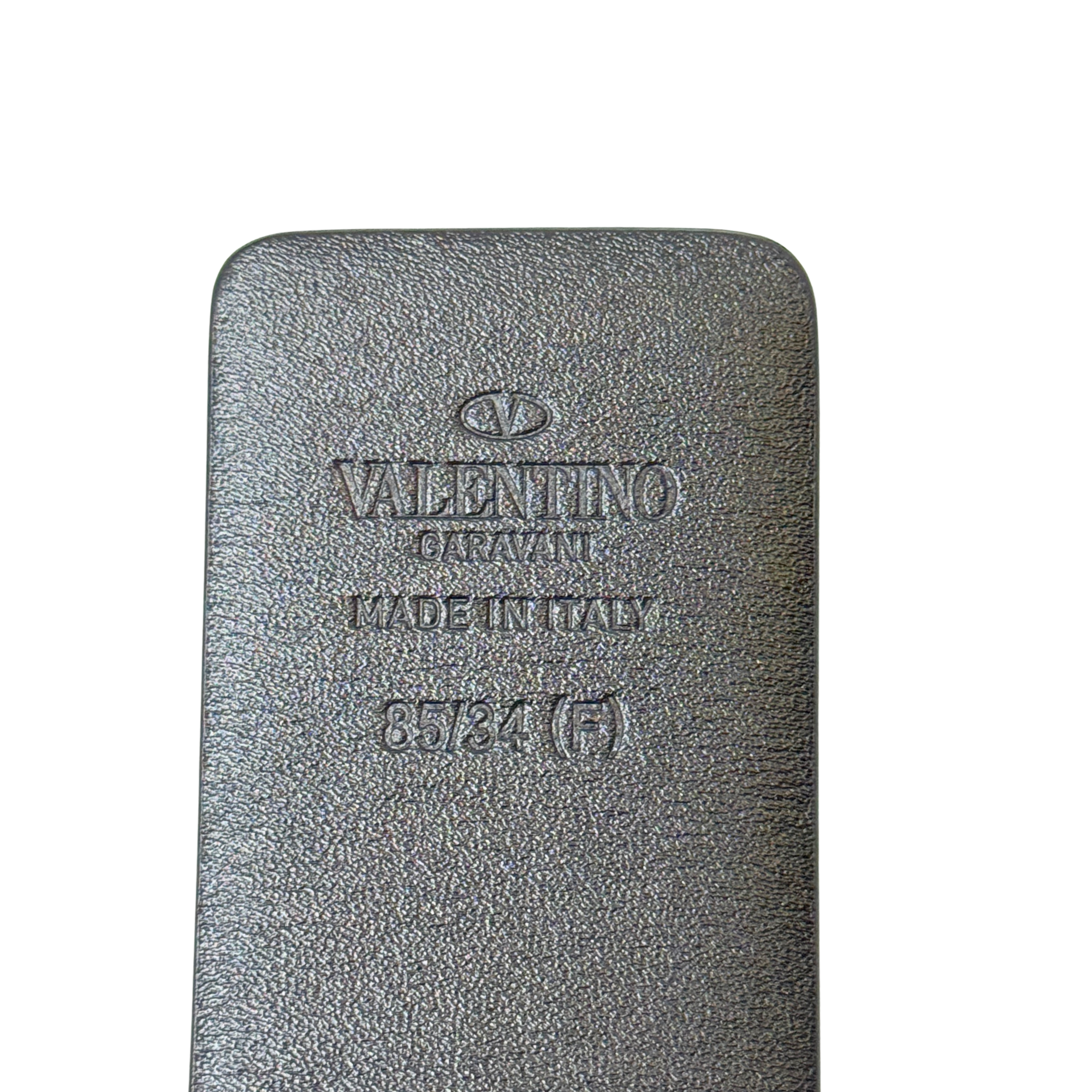 Valentino Garavani VLogo Calfskin Leather Belt 85/34