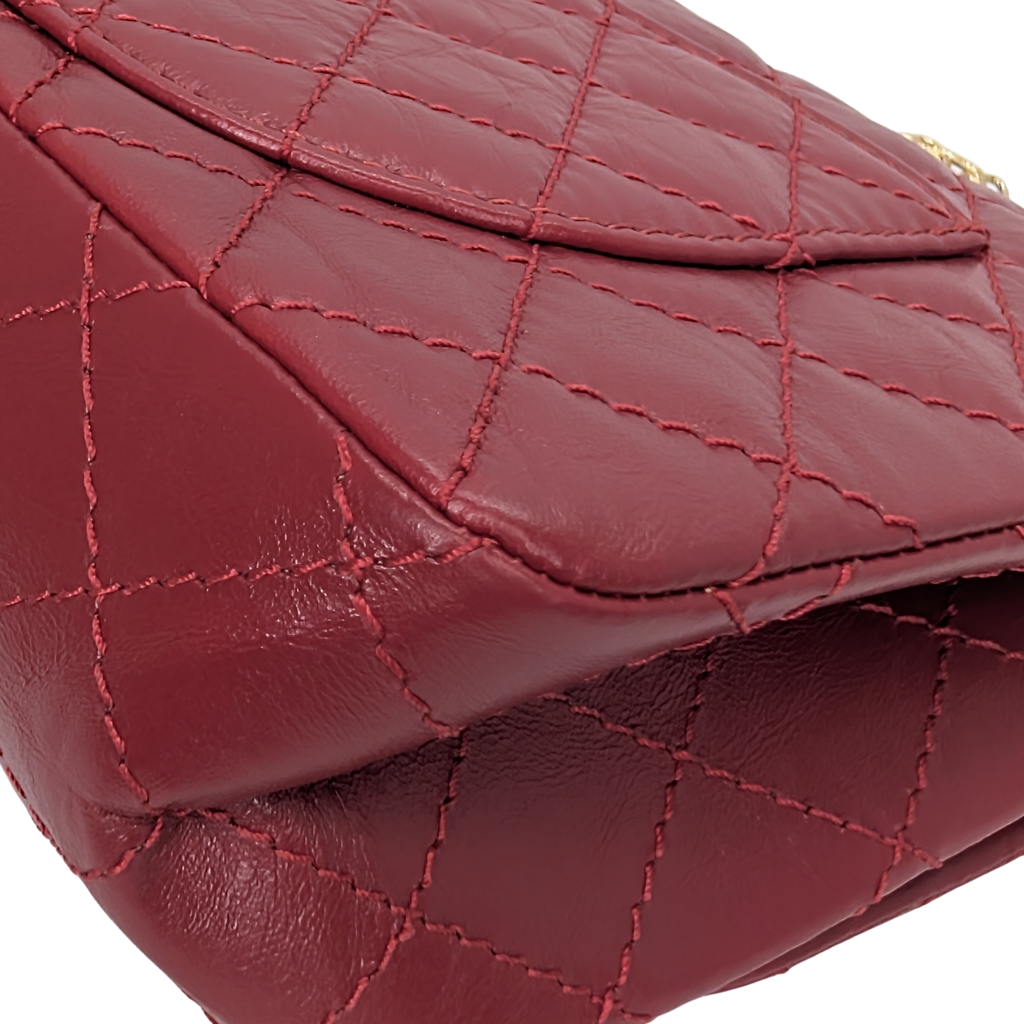 Chanel 2.55 Reissue 28 Series Double Flap Bag Red