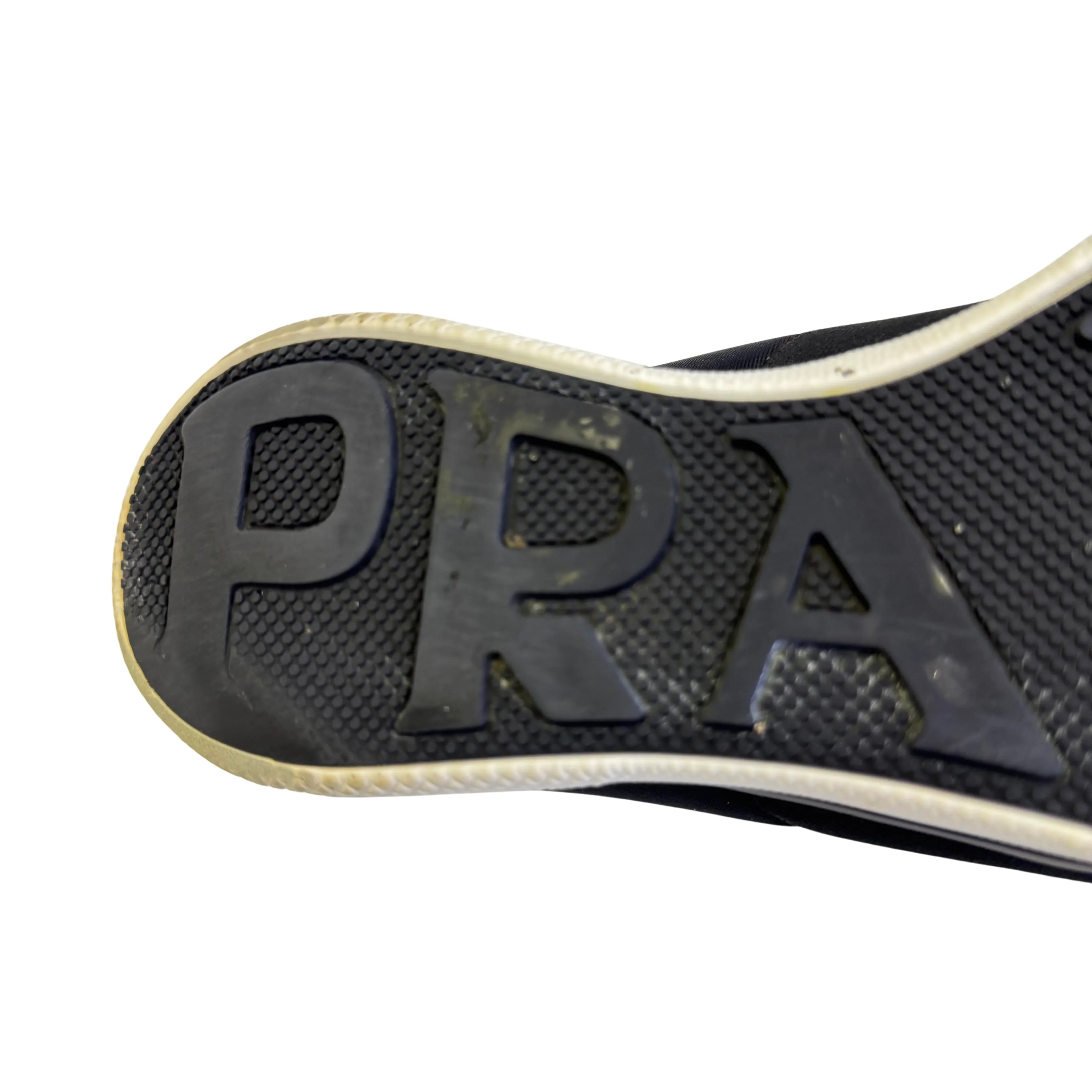 Prada Black x Navy Neoprene Sneakers size 36