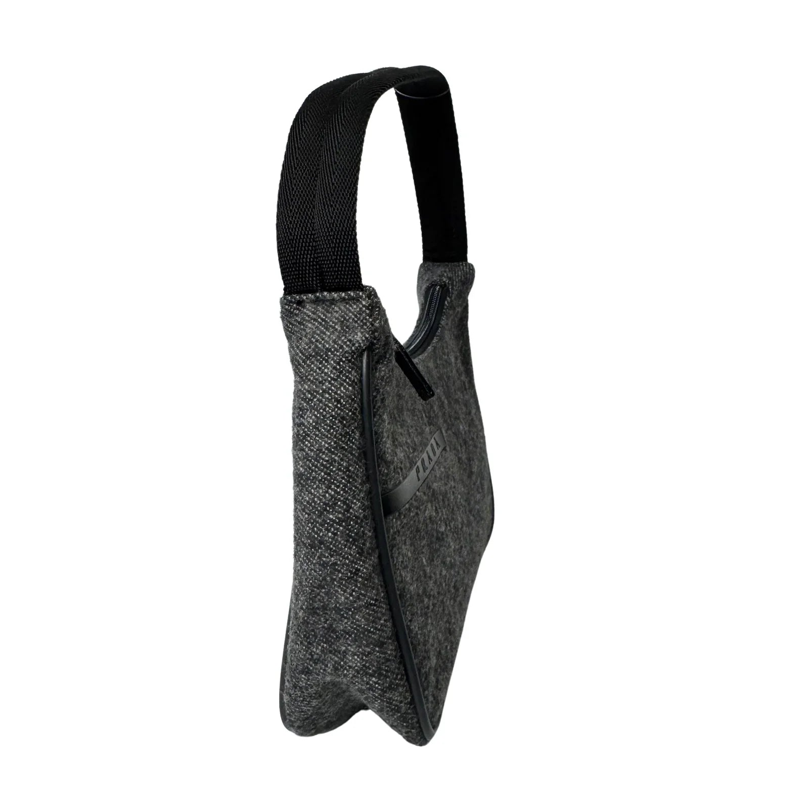 Prada SS Wool Canapa Sport Hobo Shoulder Bag – Grey