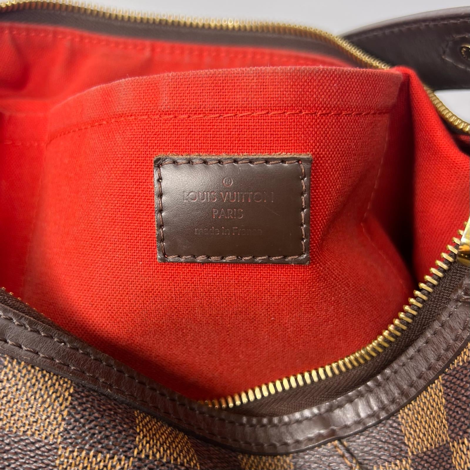 Louis Vuitton Damier Ebene Monogram Thames GM Shoulder Bag