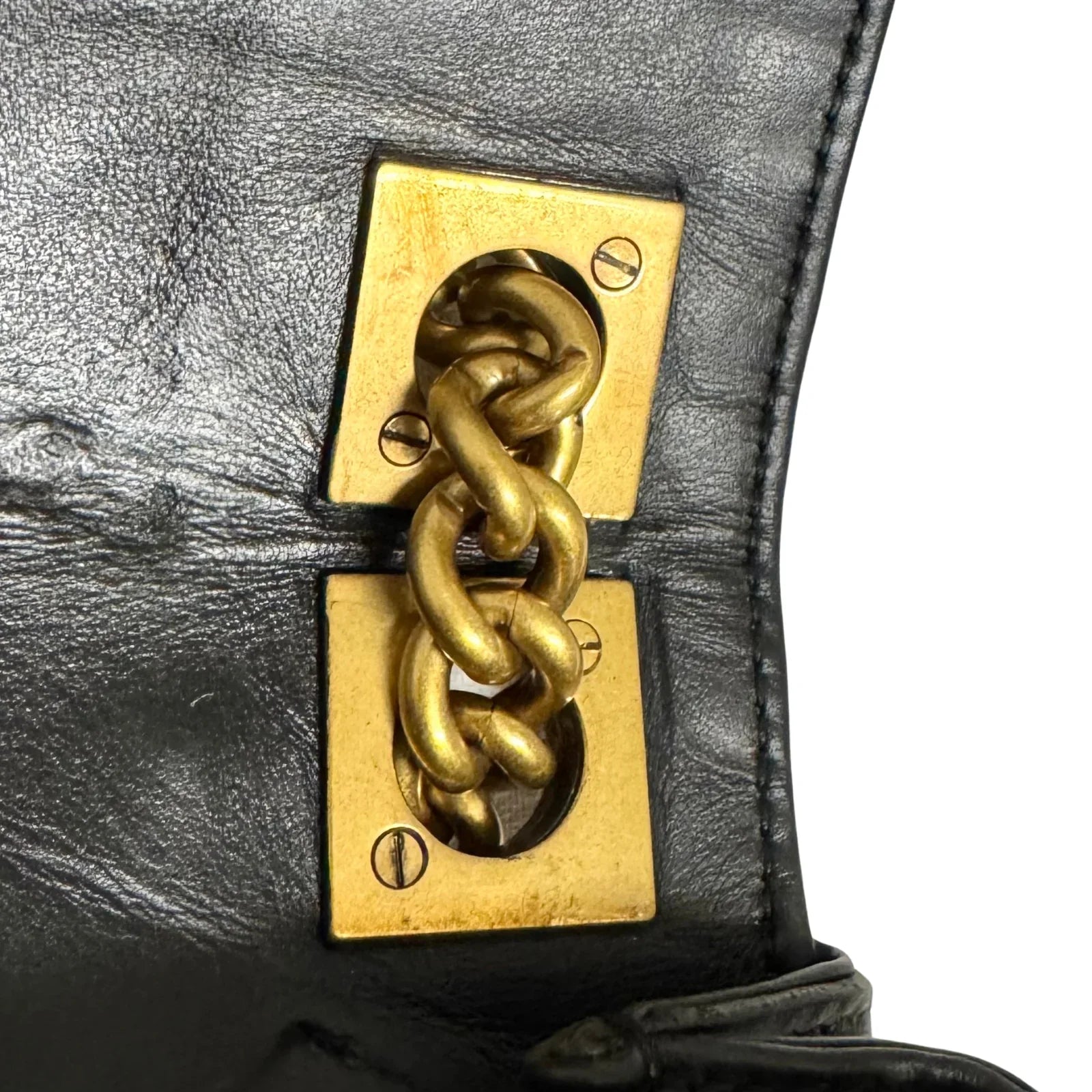 Gucci Osiride Future Embellished Leather Bag Black