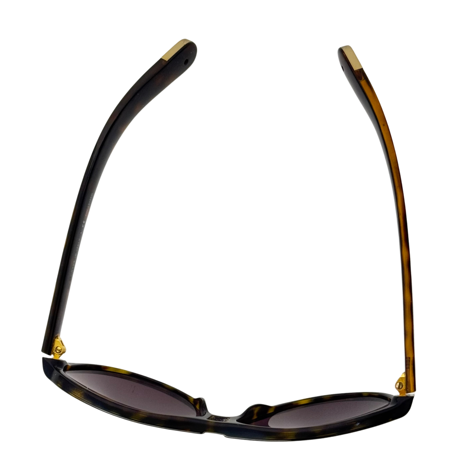 CHANEL Polarized Tortoise Aviator Sunglasses 5233