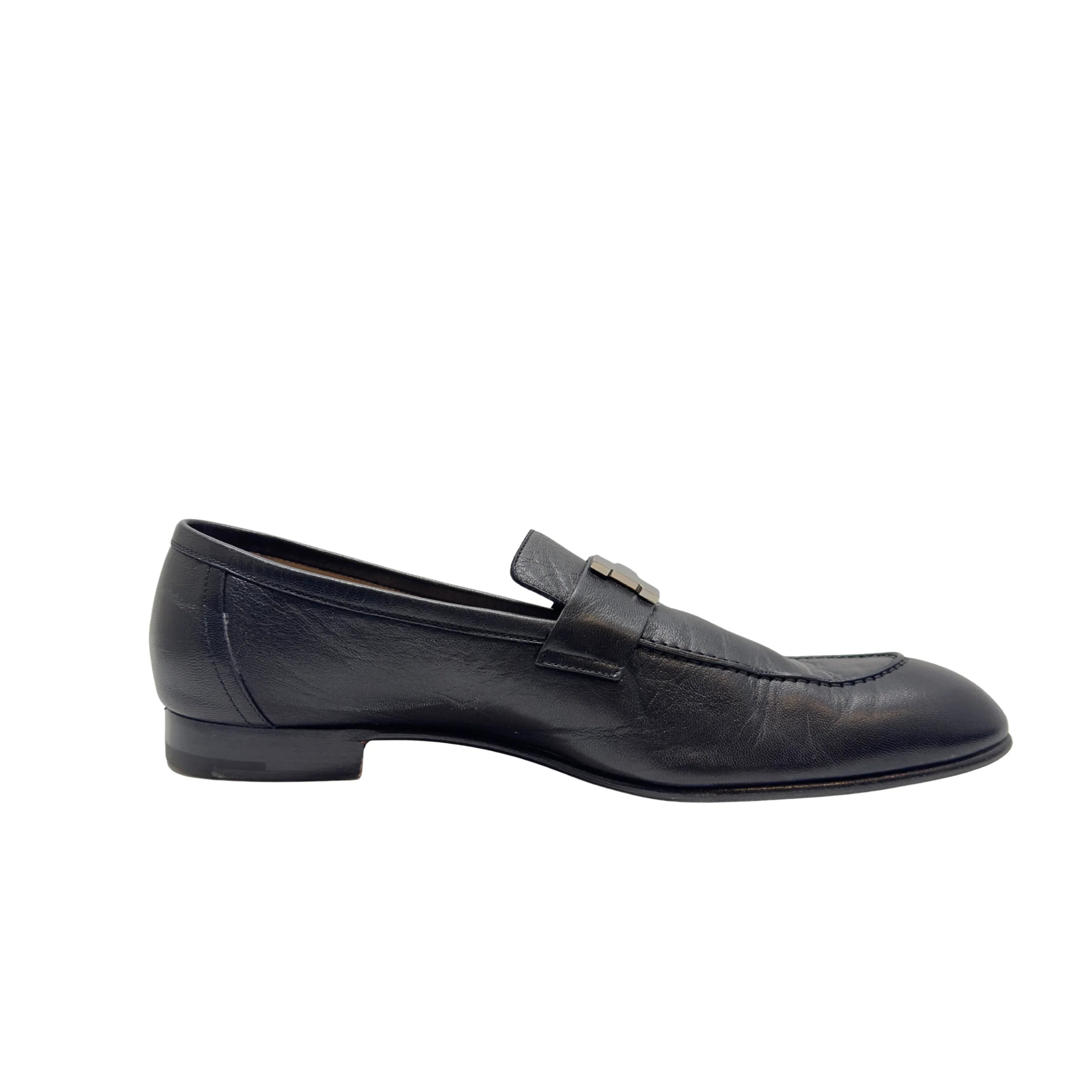 Hermès Paris Loafer Mens Black 46 - Lost Designer