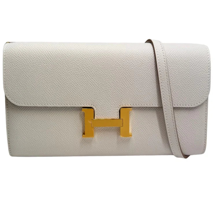 Hermés Constance To Go Shoulder Bag Nata Epsom Gold Hardware - Lost Designer