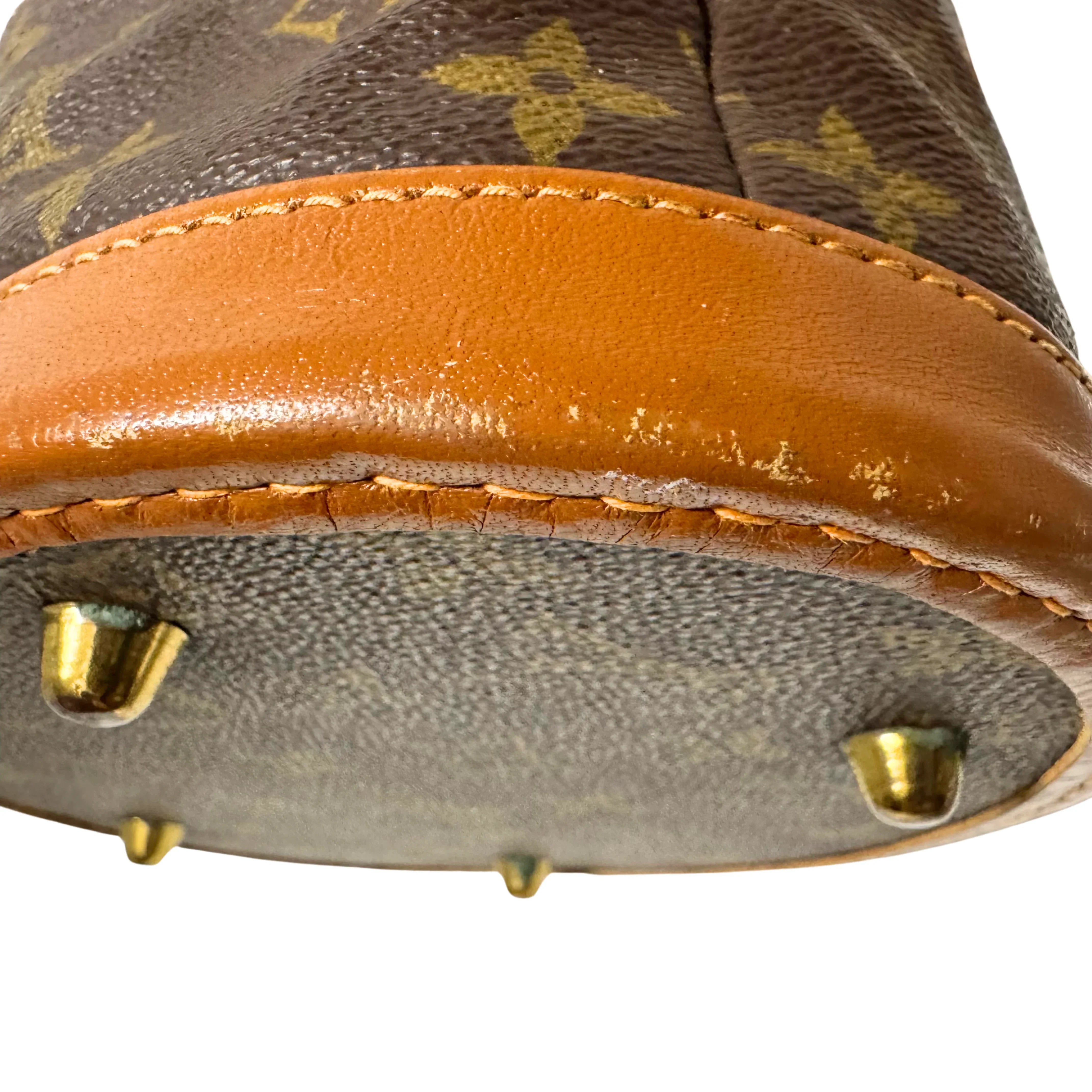 Louis Vuitton French Monogram Company Petit Marais Bucket Bag
