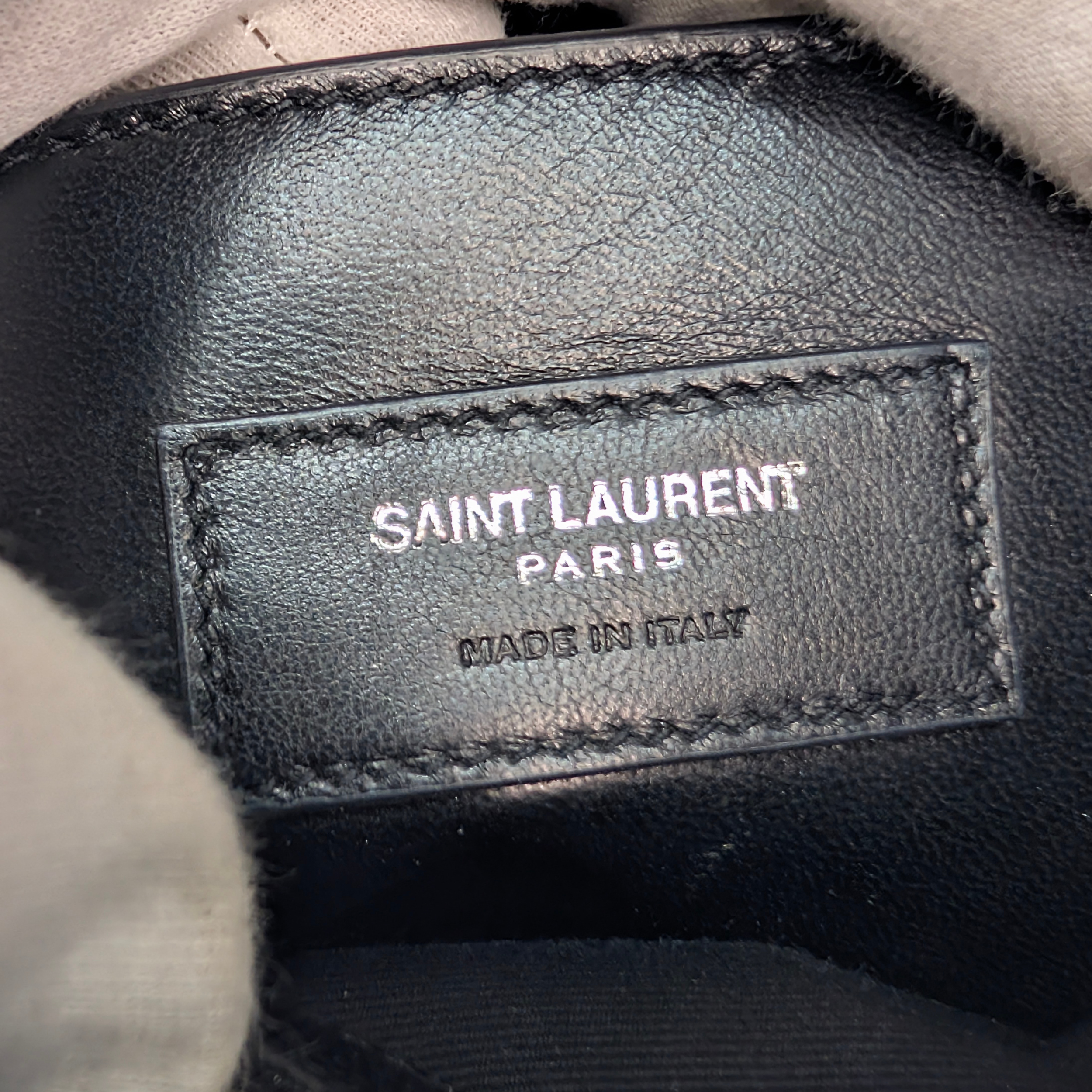 Yves Saint Laurent Hollywood crossbody Bag Black