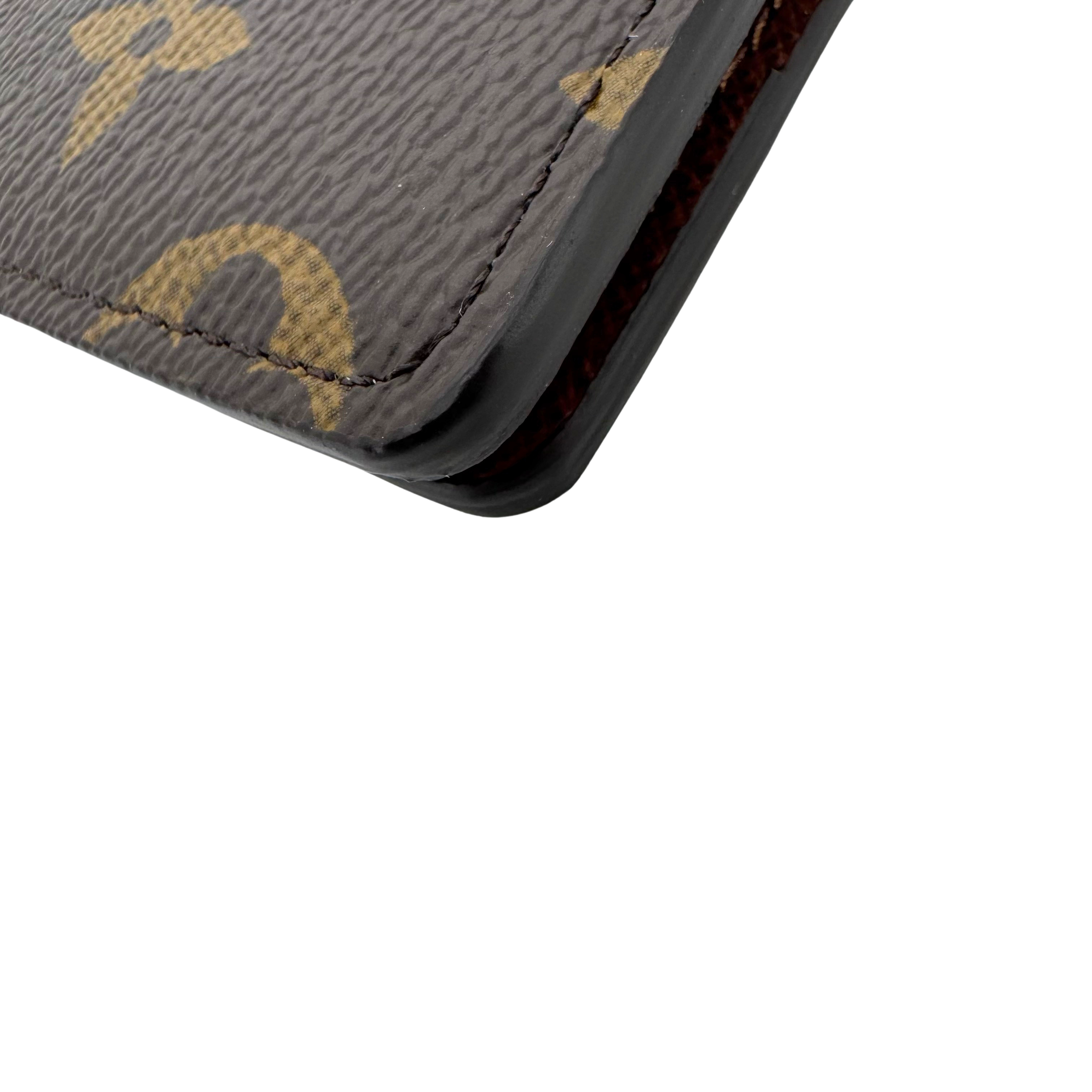 Louis Vuitton Pocket Organiser Card Holder Wallet Monogram