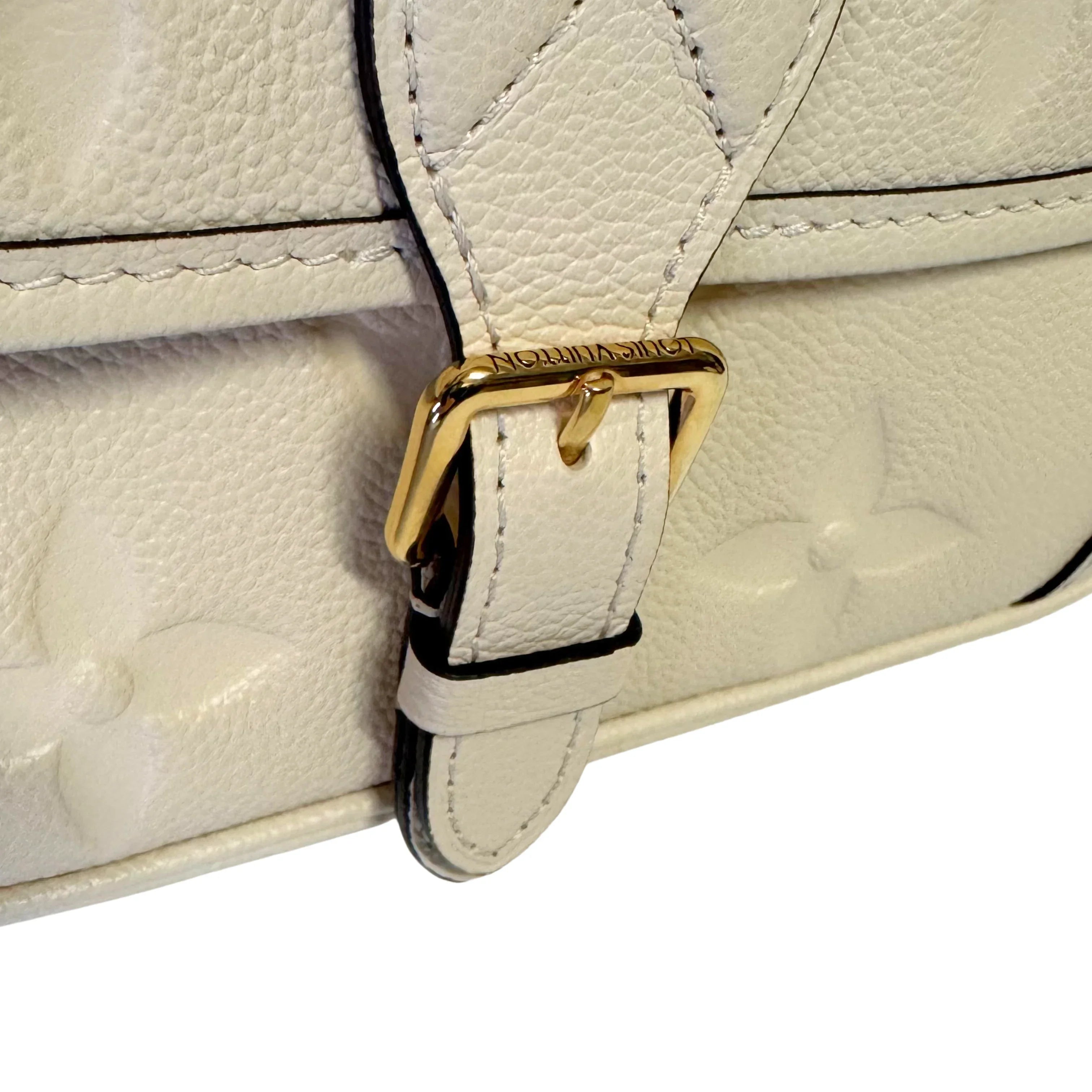 Louis Vuitton Giant Diane Monogram Leather Empreinte Shoulder Bag