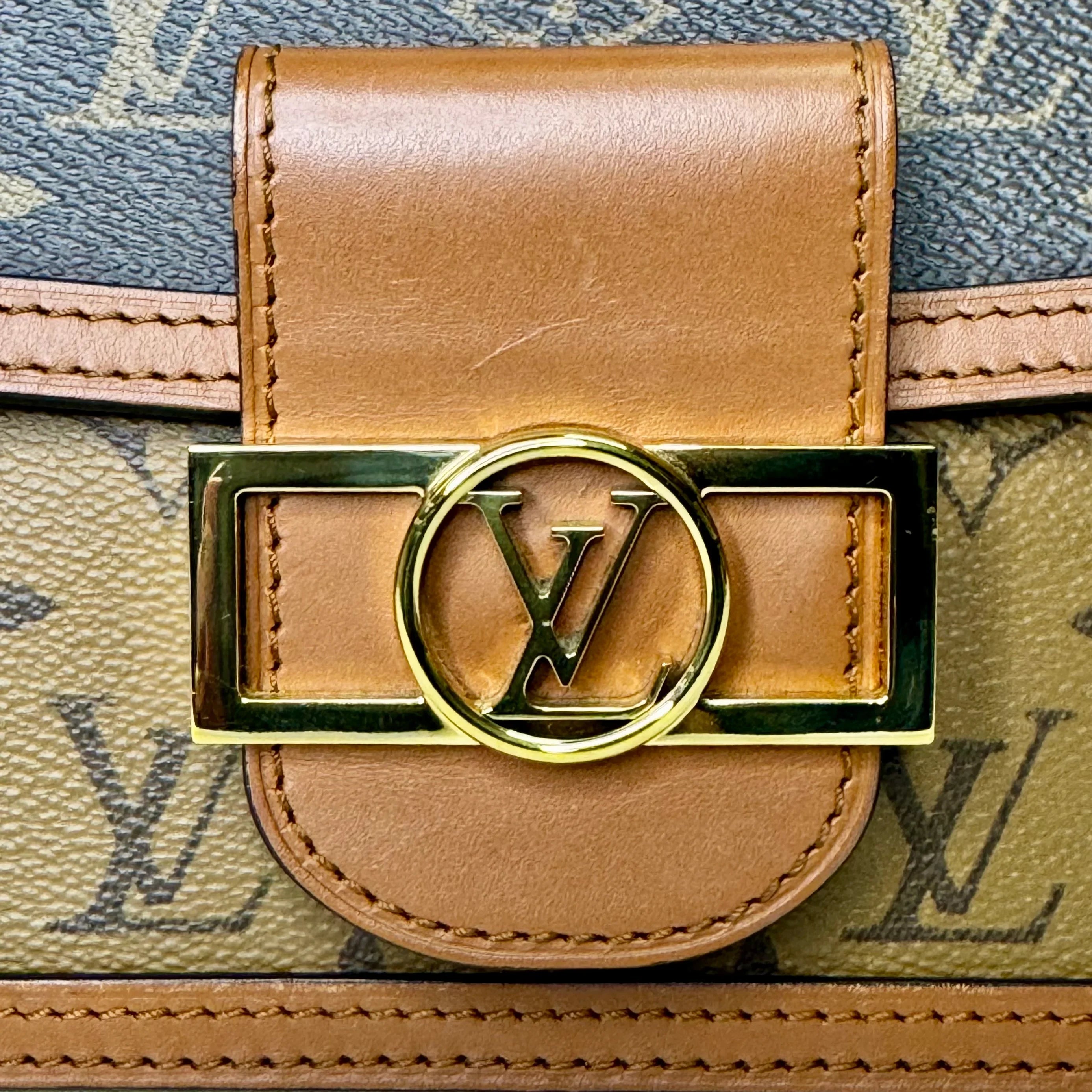 Louis Vuitton Reverse Monogram Dauphine Mini Bag