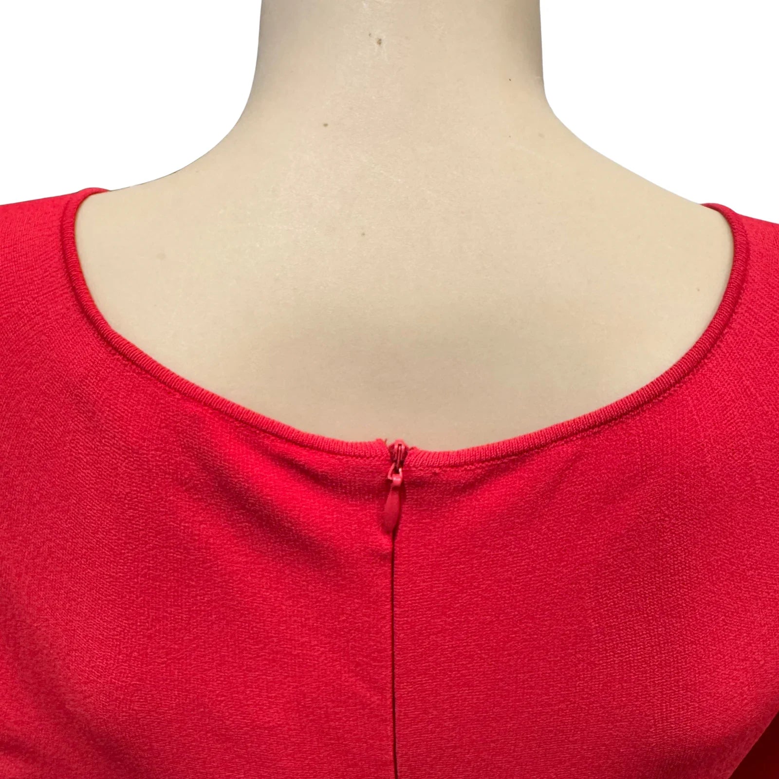 Valentino Flutter Sleeve Maxi Dress Red