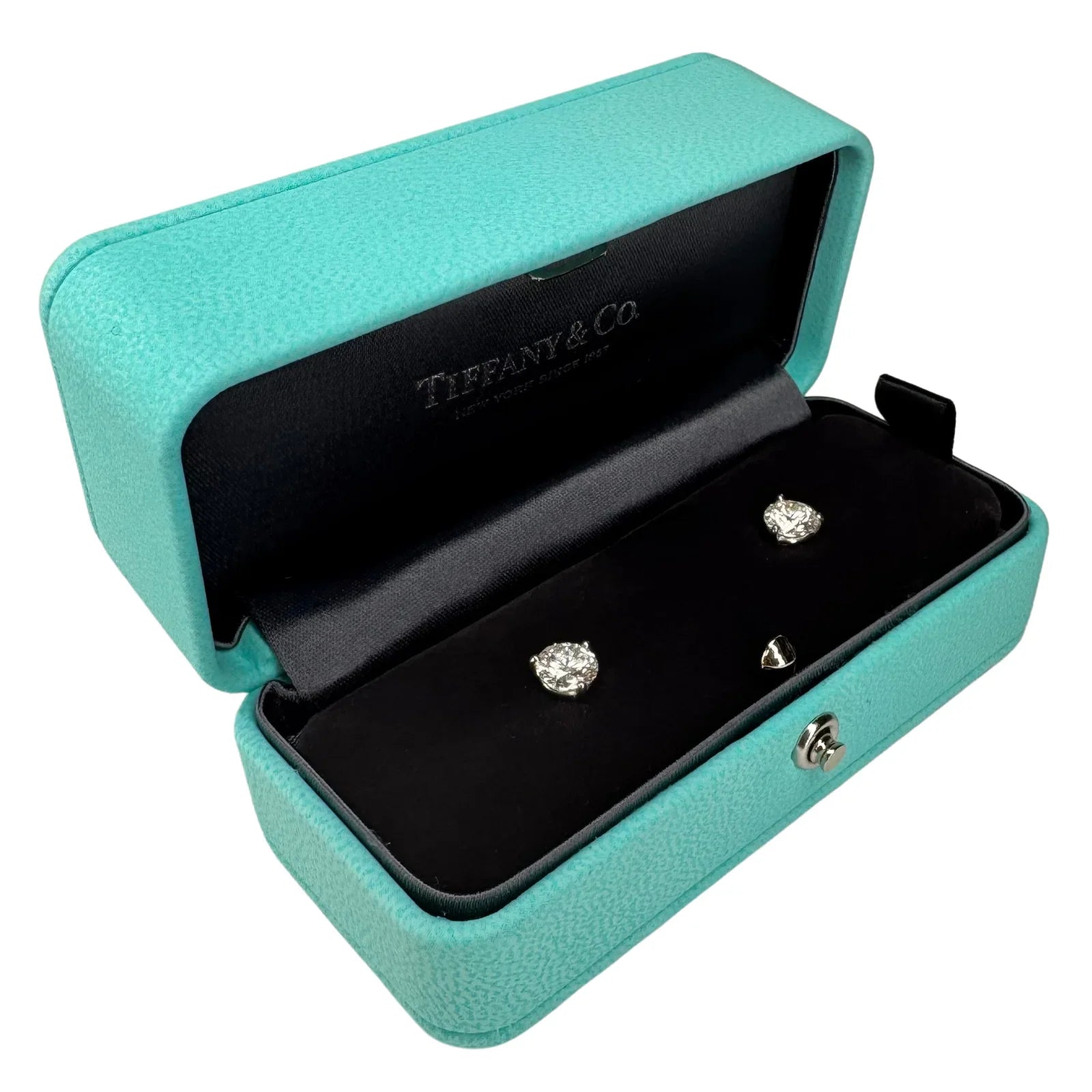 Tiffany & Co. 2.07ct Diamond Stud Earrings in Platinum