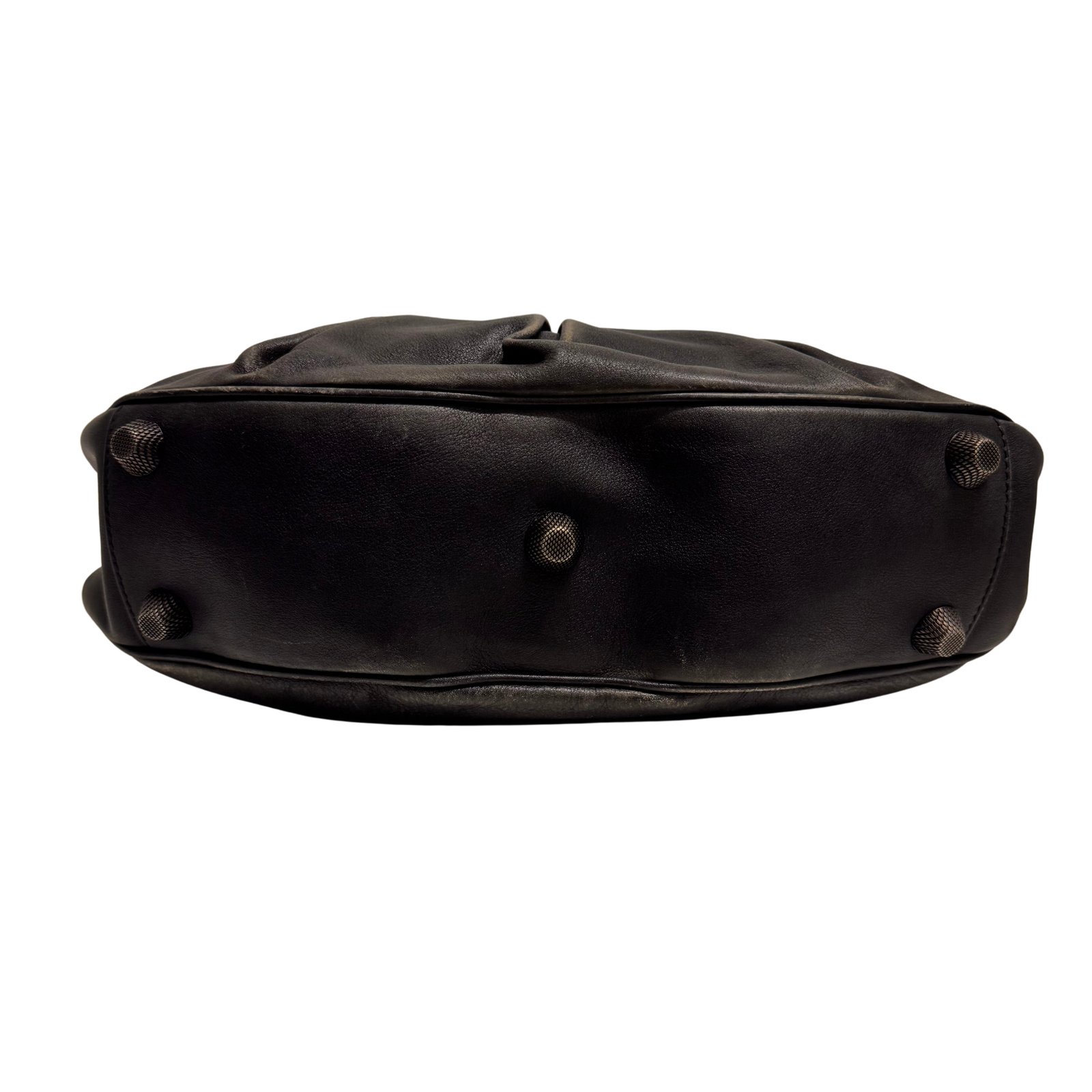 Balenciaga Calfskin Small Le Cagole Shoulder Bag – Black