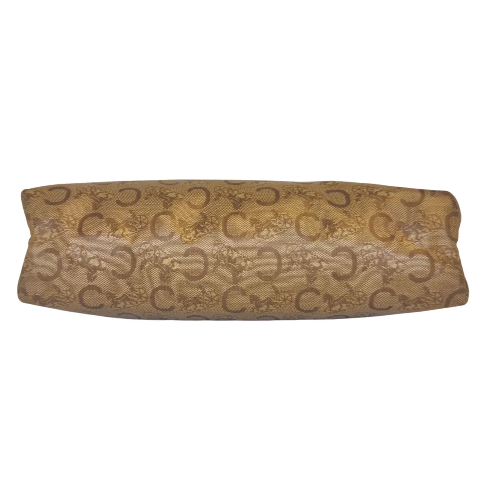 Brown Celine Leather Clutch