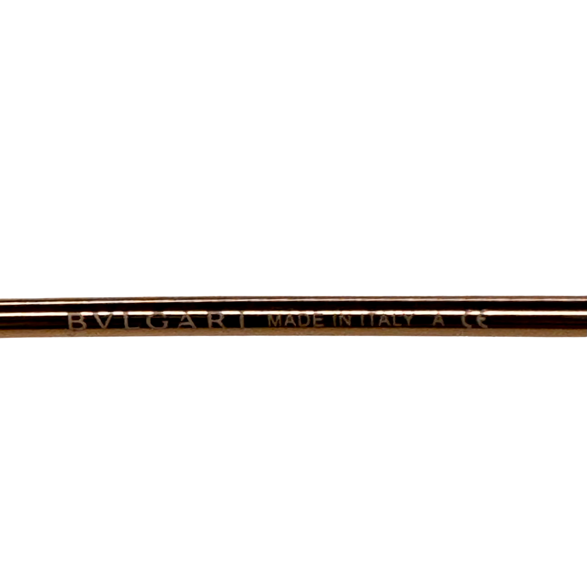 Bvlgari BV6114 Gold Metal Gradient Round Sunglasses – 2036/13