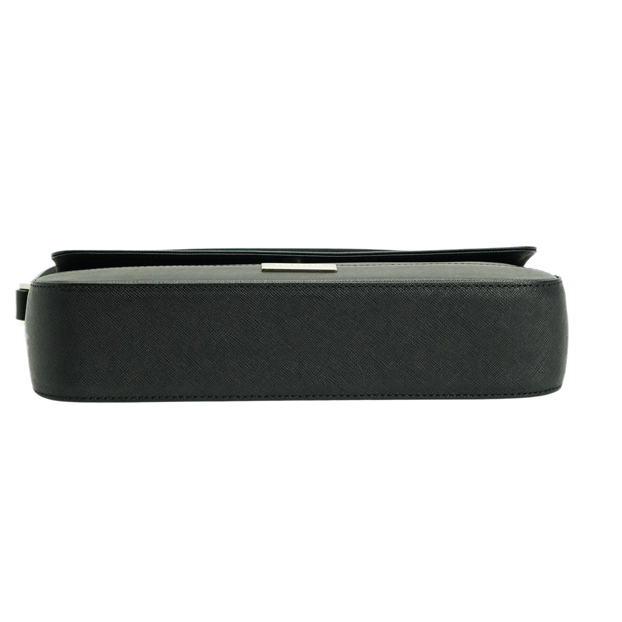 Burberry Black Leather Shoulder Bag