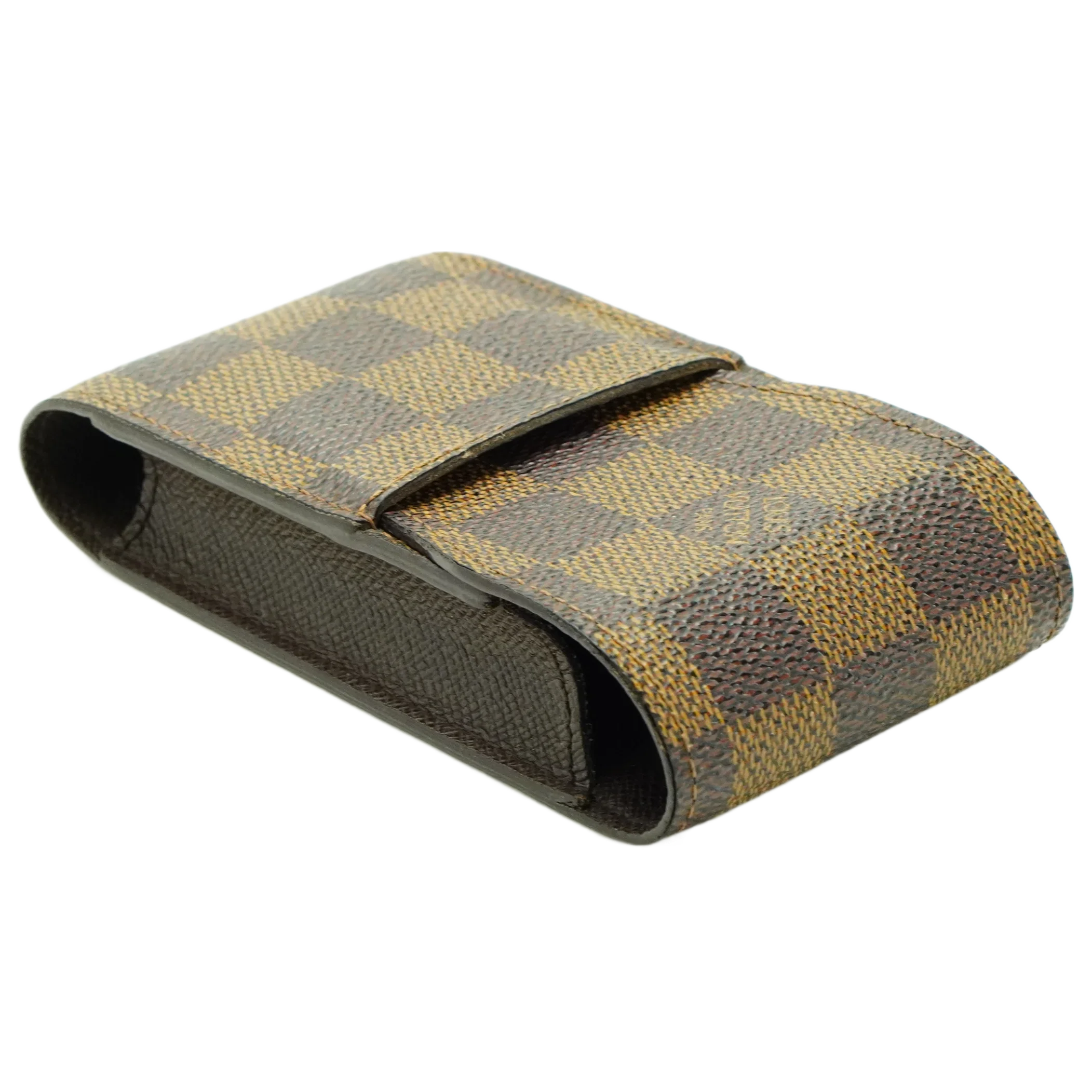Louis Vuitton Damier Ebene Monogram Cigarette Case - Lost Designer