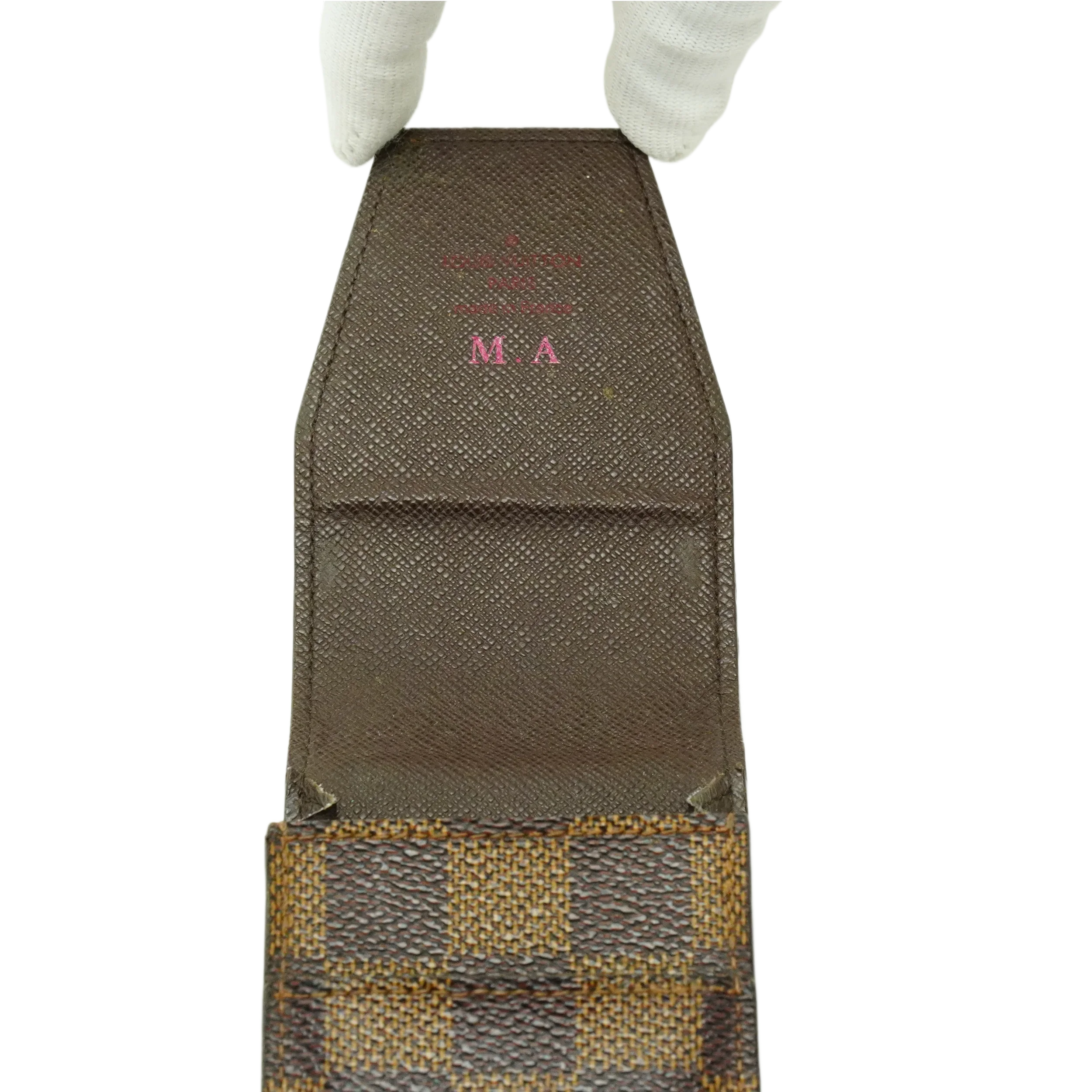Louis Vuitton Damier Ebene Monogram Cigarette Case - Lost Designer