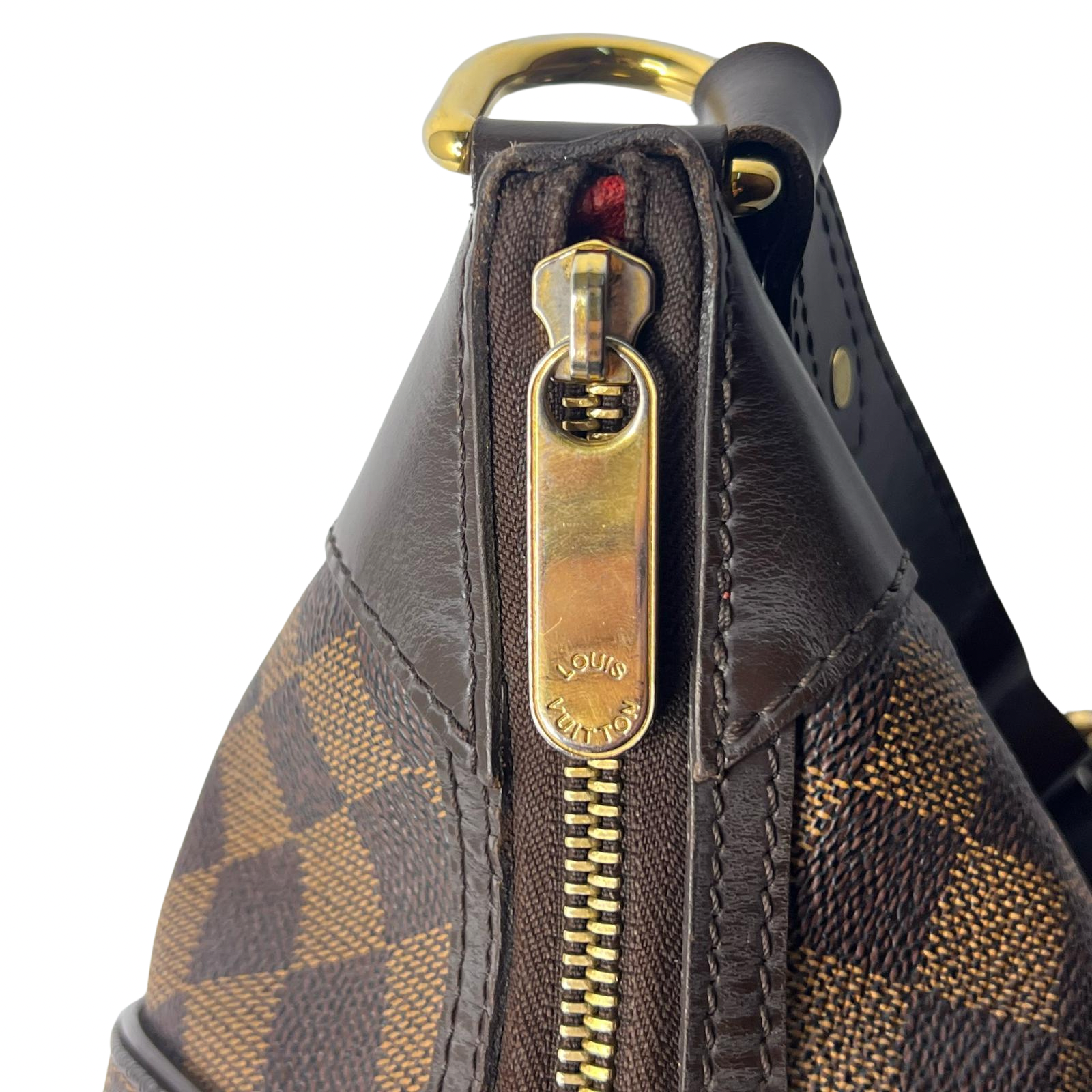 Louis Vuitton Damier Ebene Monogram Thames GM Shoulder Bag