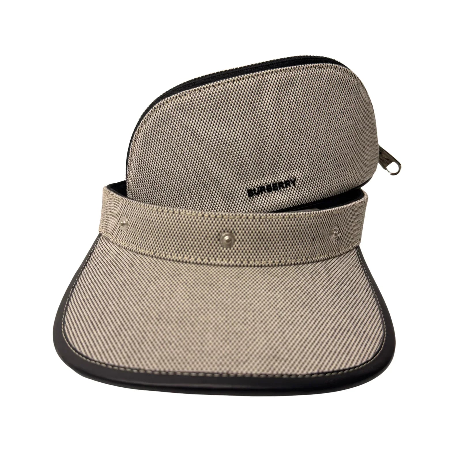 Burberry Neoprene Detachable Pouch Sun Visor Cap hat Small - Lost Designer