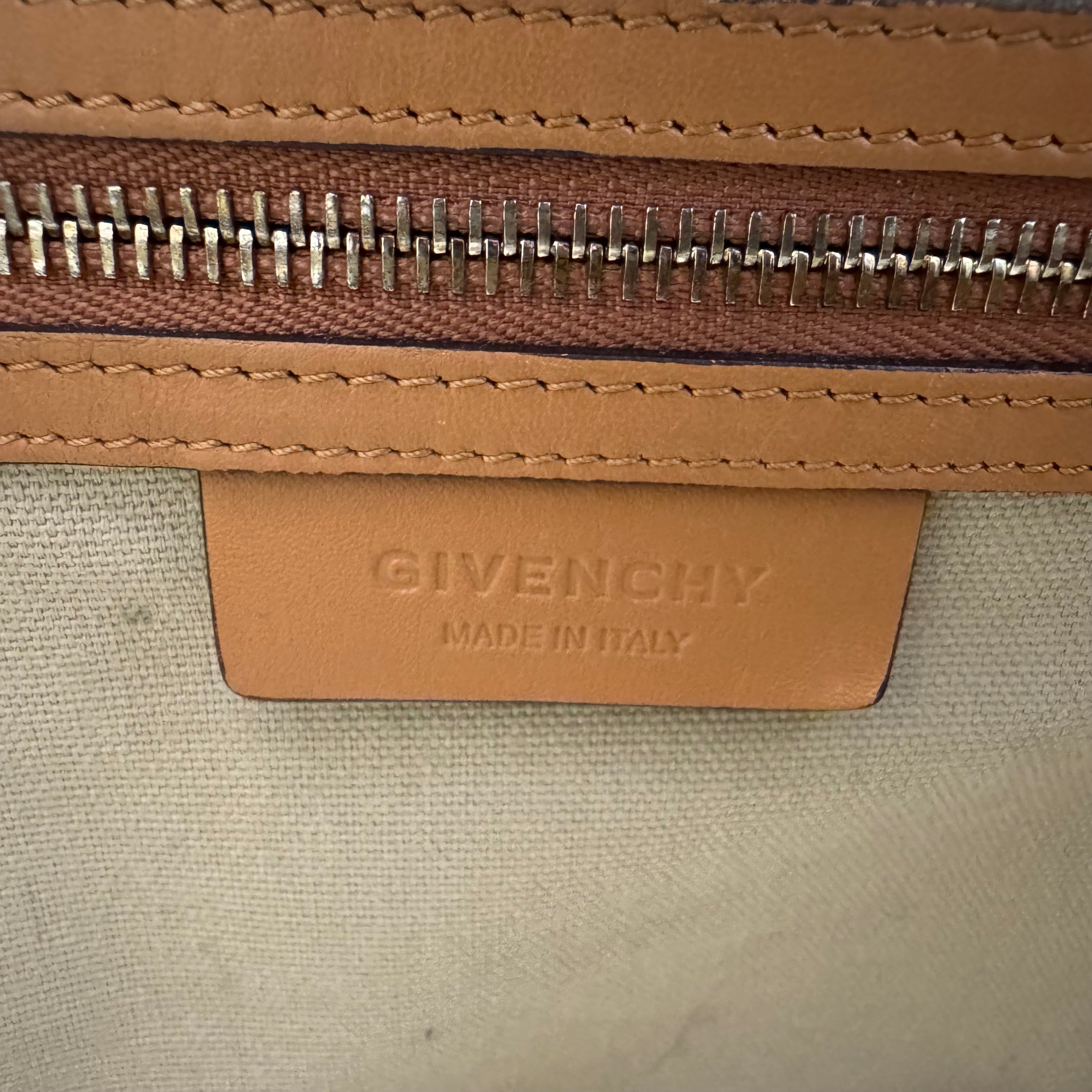 Givenchy Small Antigona Calfskin in Deep Brown Crossbody Bag