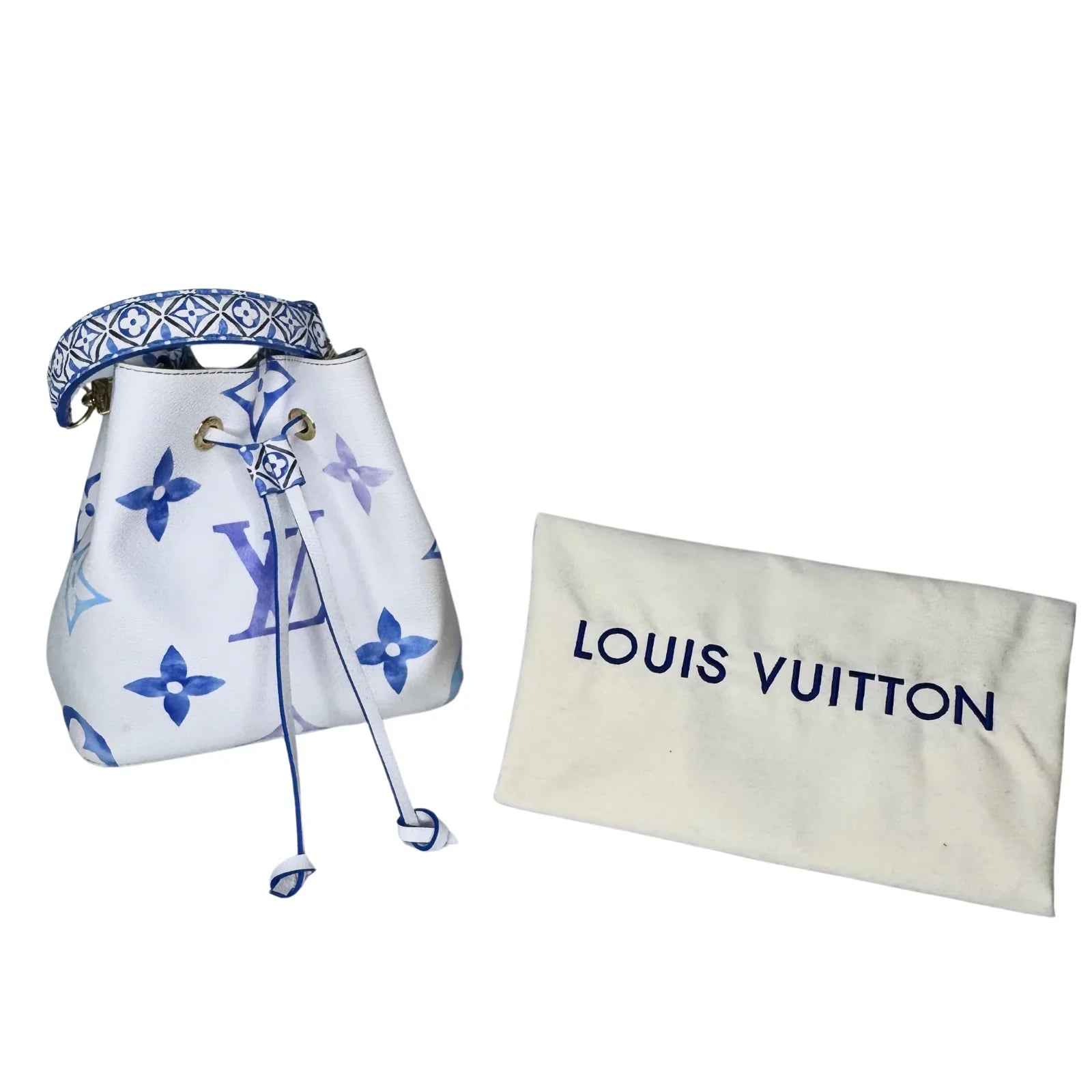 Louis Vuitton Empreinte Monogram Watercolor Neonoe BB – Blue