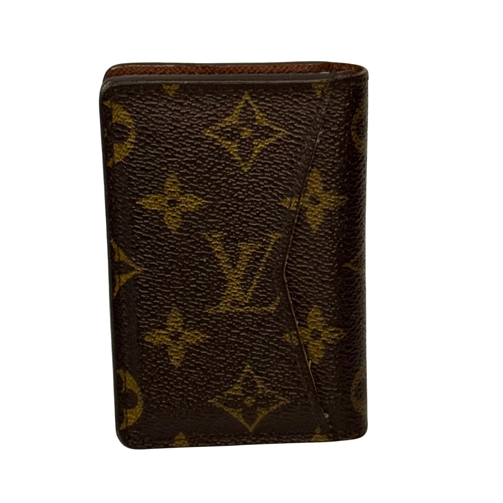 Louis Vuitton Monogram Pocket Organiser Wallet – Brown