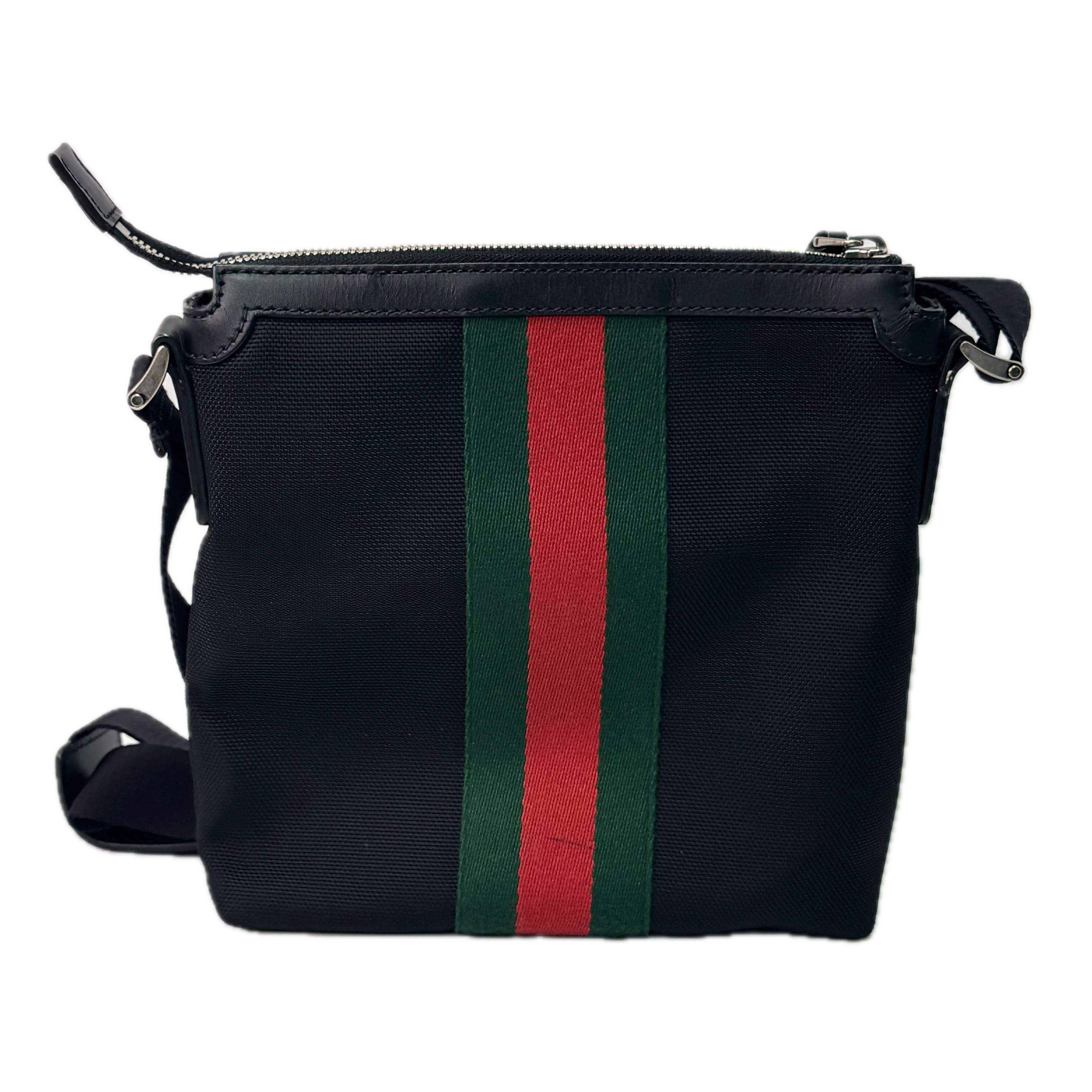 Gucci Messenger Crossbody Bag Black - Lost Designer