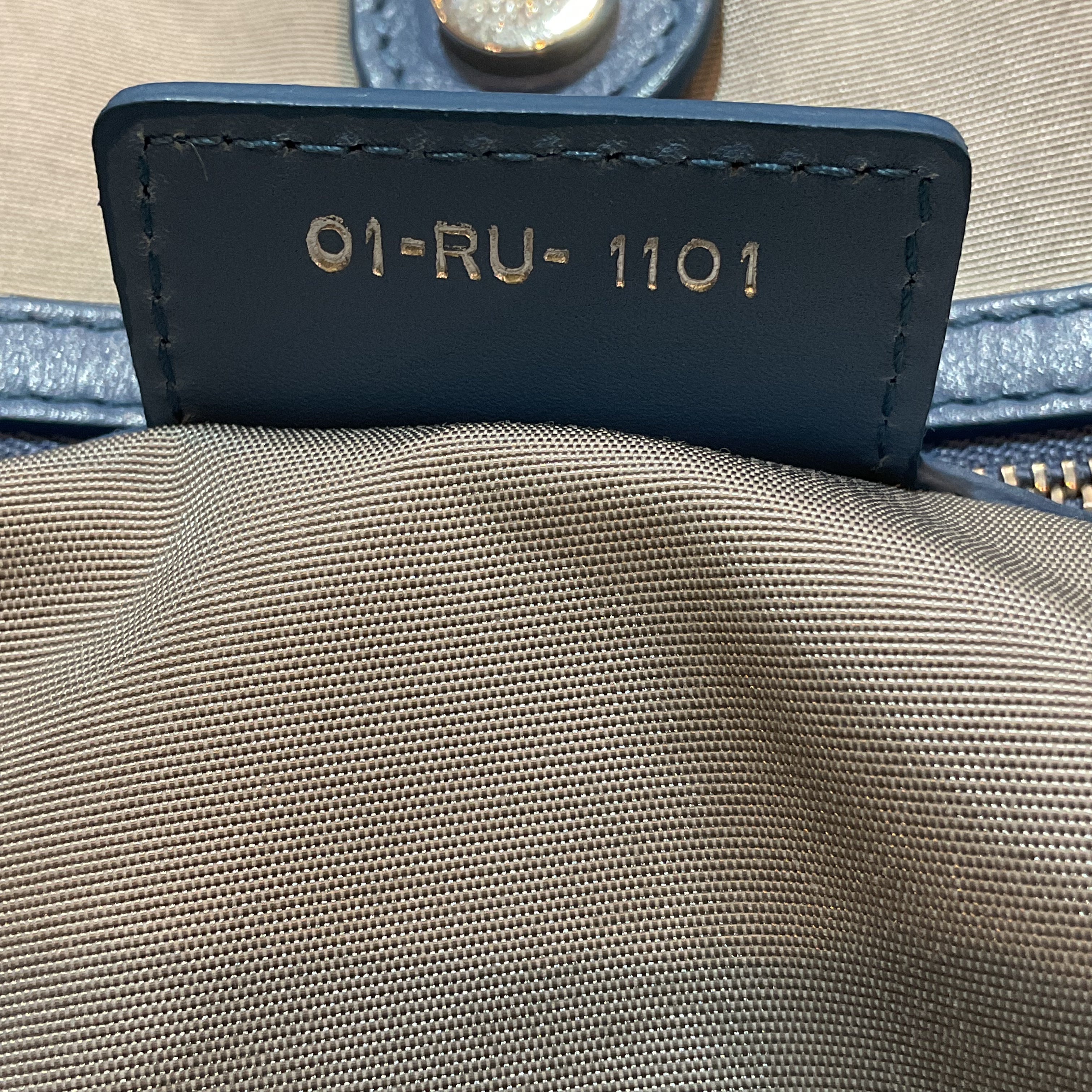 Dior Cannage Medium Panarea Tote Canvas Cobalt Blue - Lost Designer