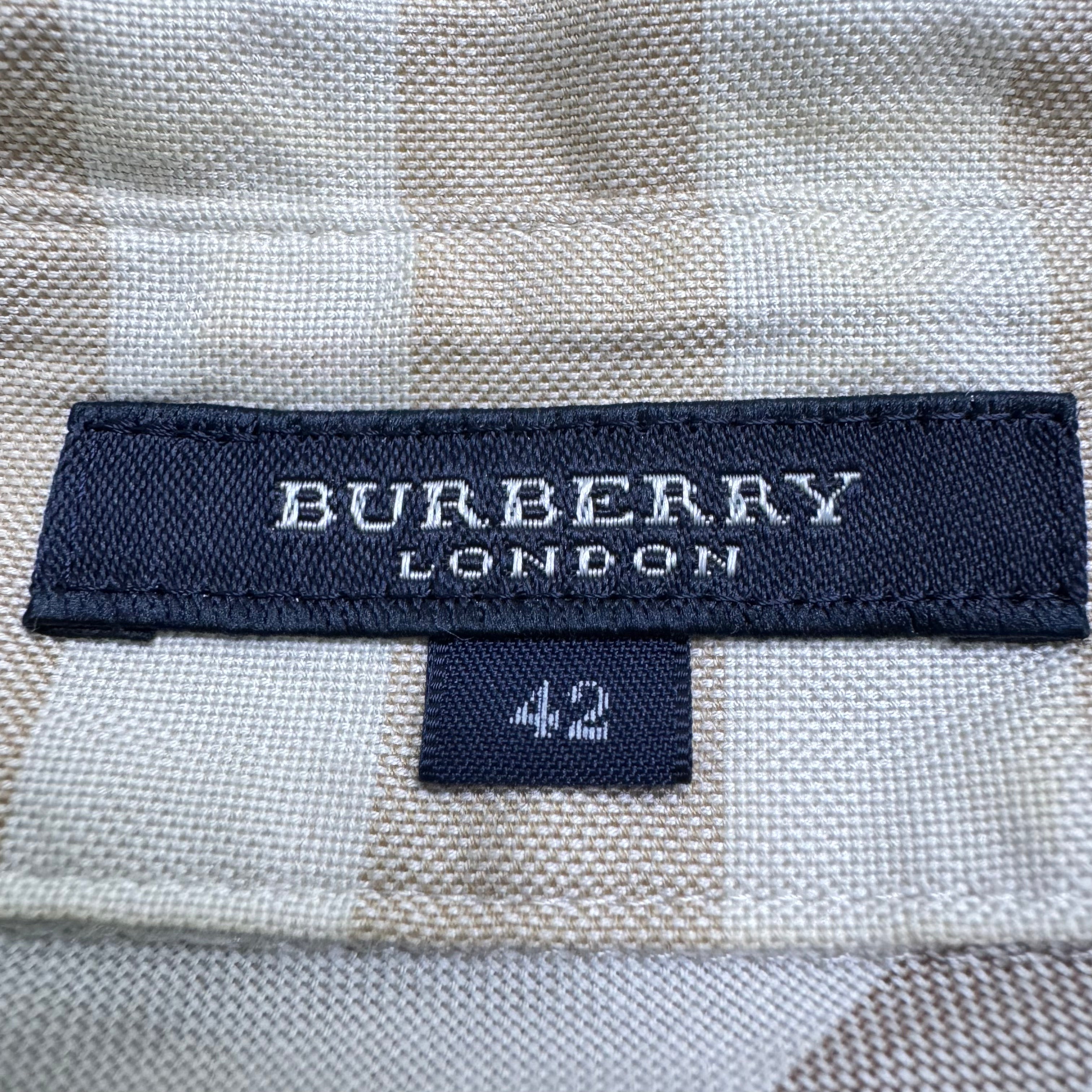 Burberry London Dress Beige 42 - Lost Designer