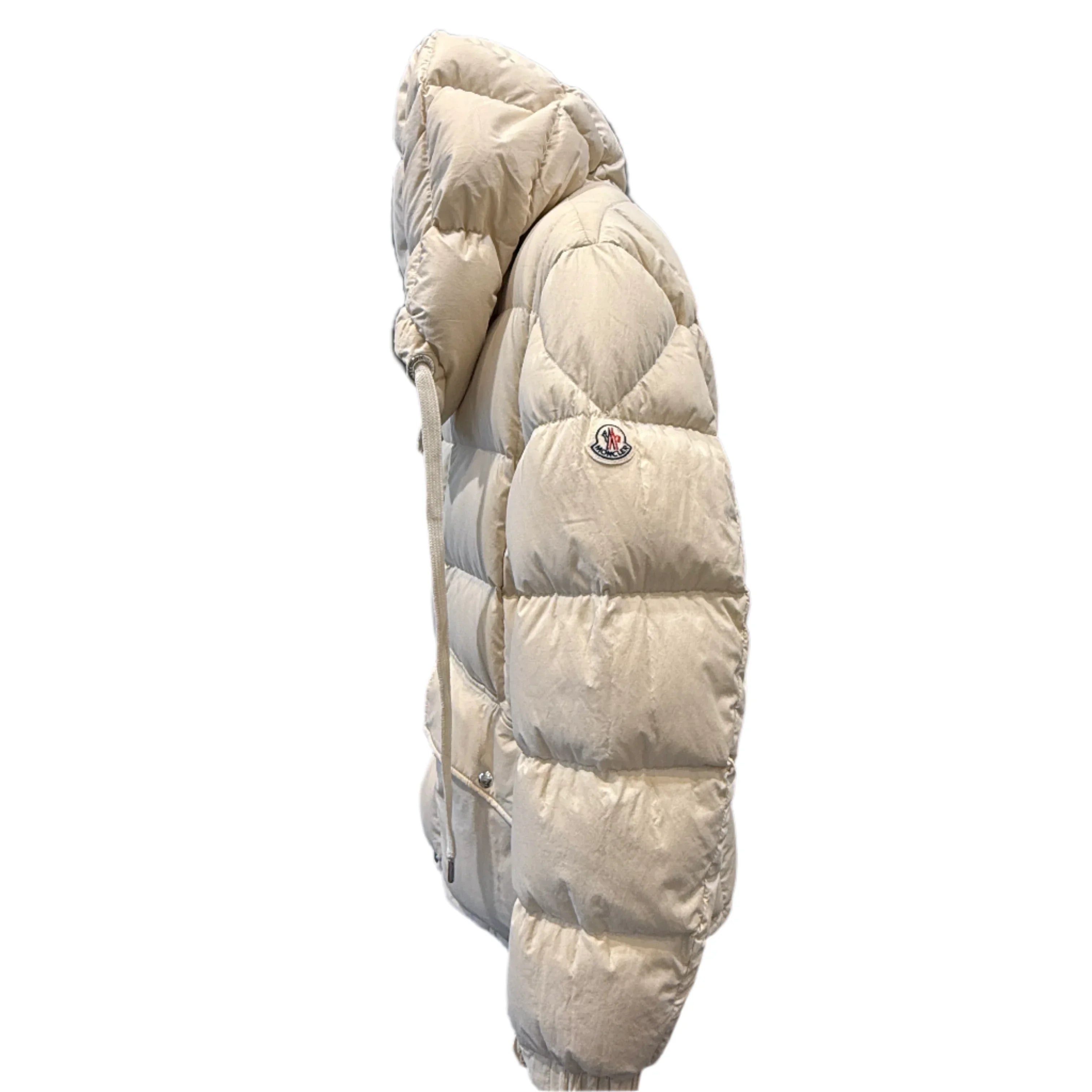 Moncler Grimblat Giubbotto Women's Puffer Jacket Off White size 2 / Medium