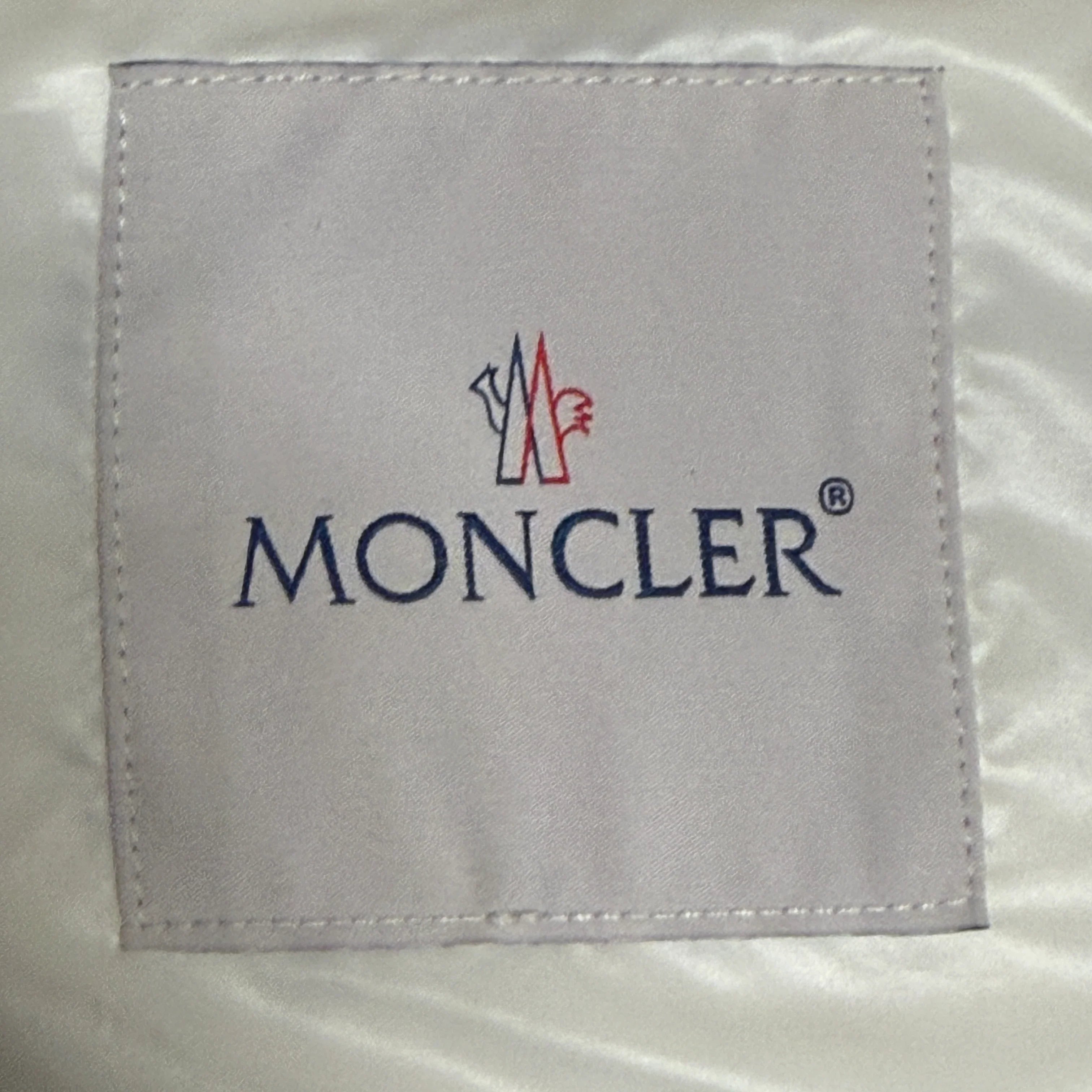 Moncler Grimblat Giubbotto Women's Puffer Jacket Off White size 2 / Medium
